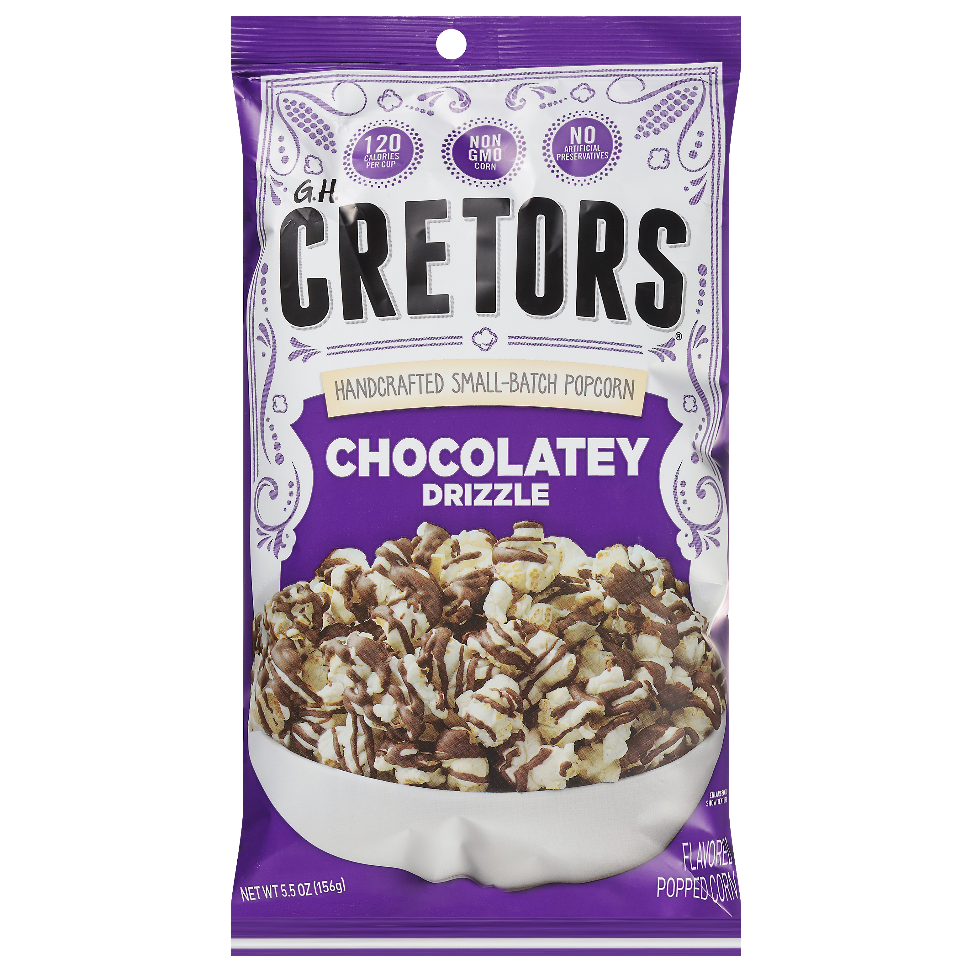 Cretors Dark Chocolatey Drizzle Popcorn