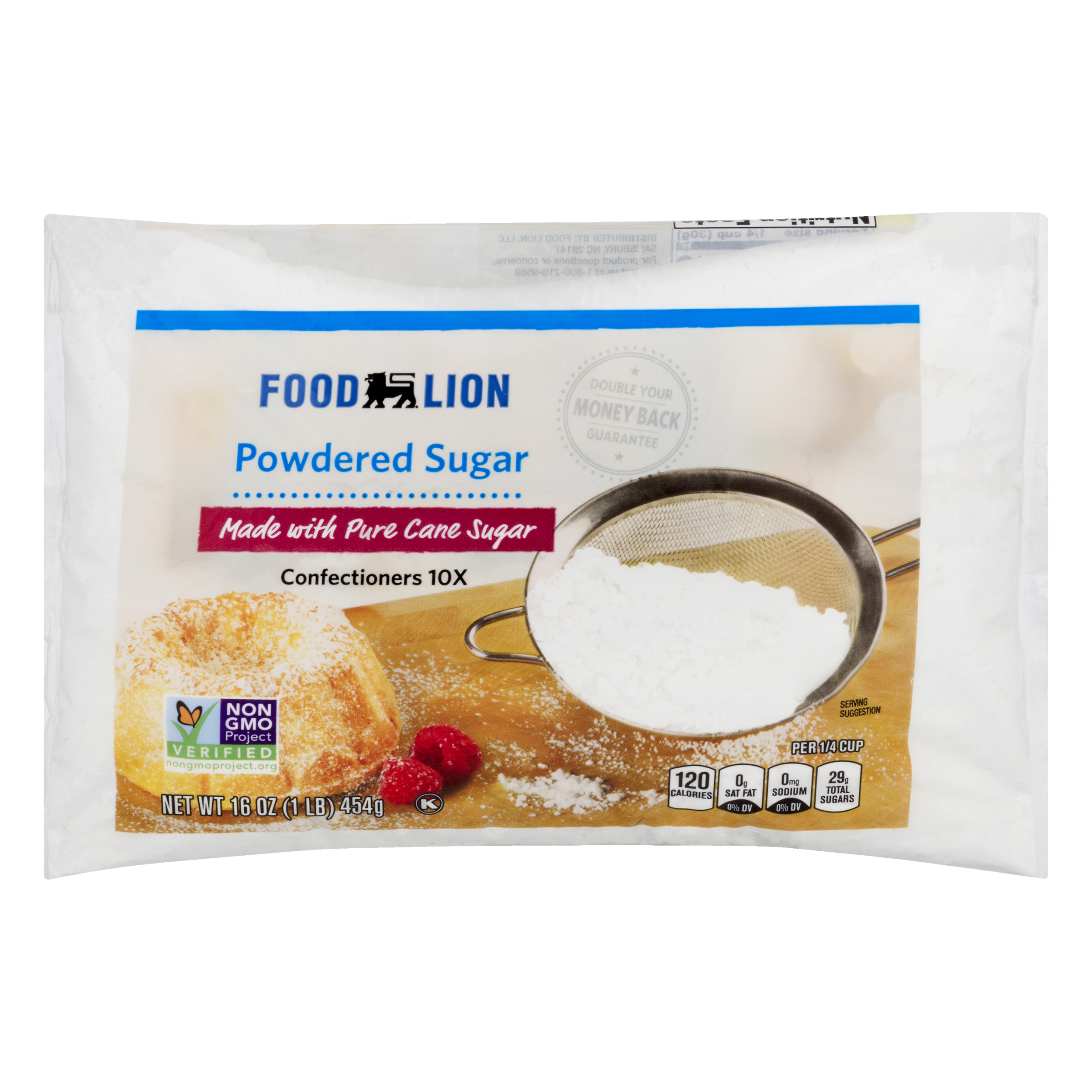 Food Lion Powdered Sugar 16 oz Bag