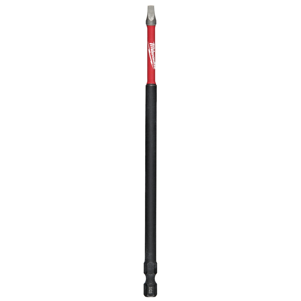 SHOCKWAVE 6 in. Impact Square Recess #3 Power Bits 10PK