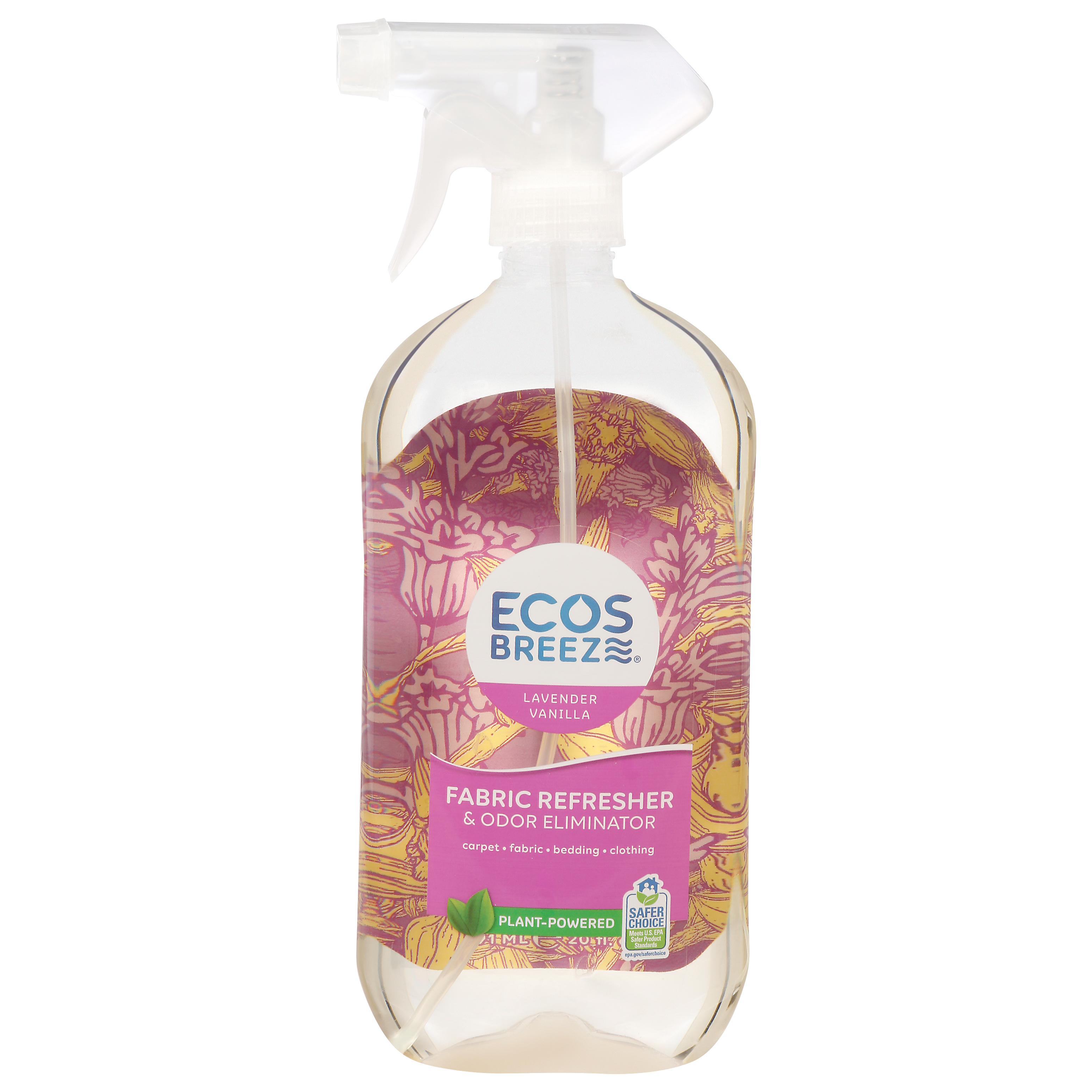 Ecos Breeze Lavender Vanilla Fabric Refresher & Odor Eliminator