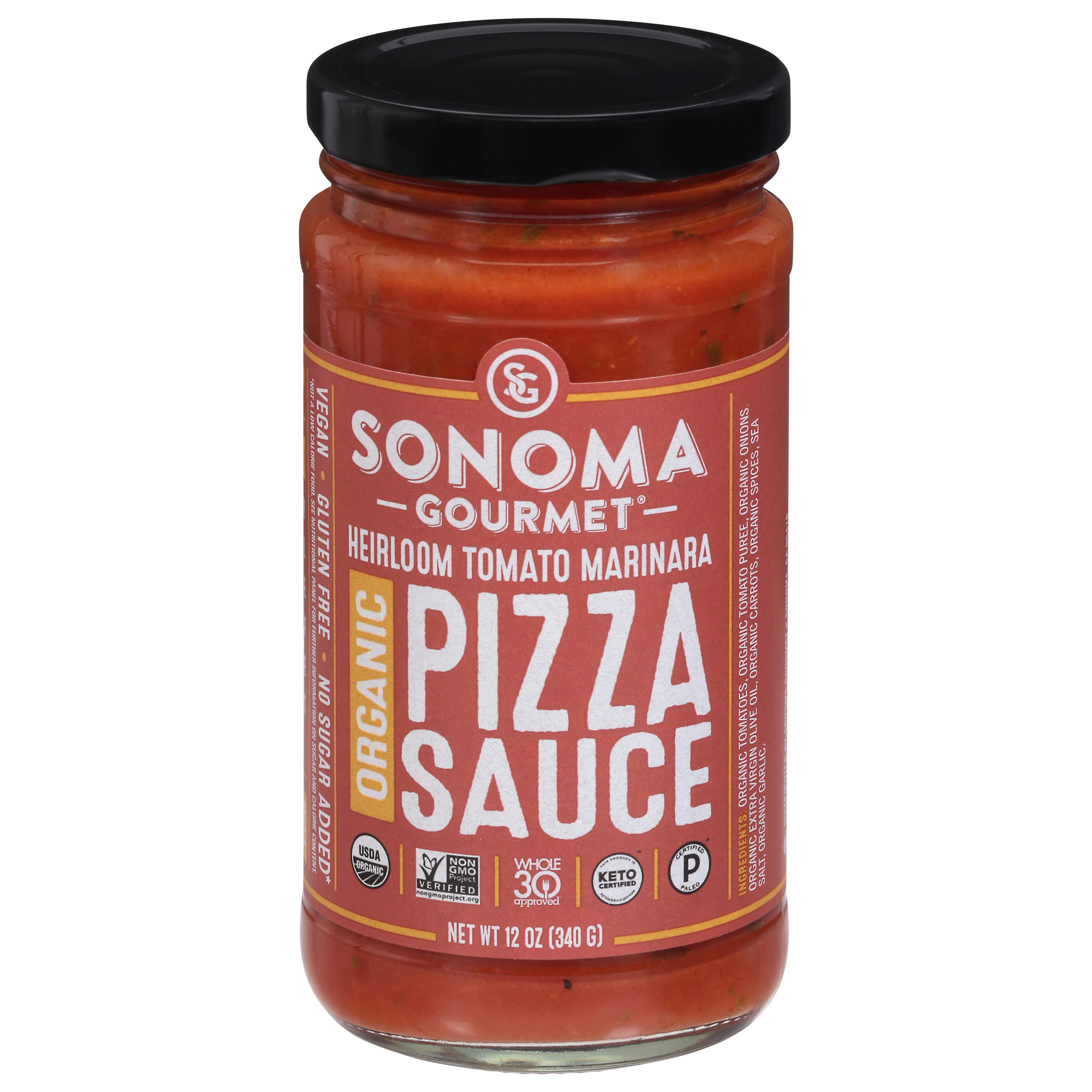 Sonoma Gourmet Organic Heirloom Tomato Marinara Pizza Sauce