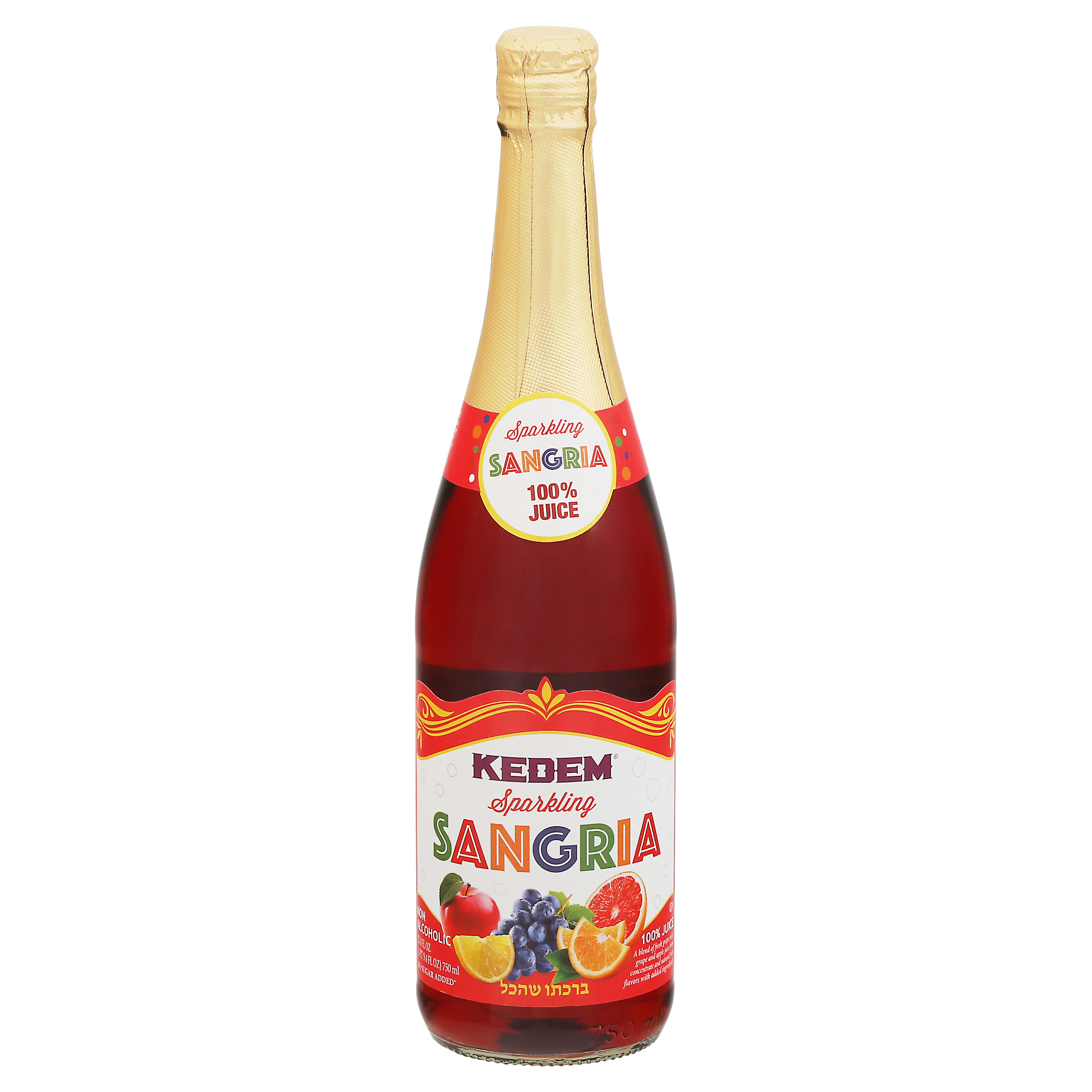 Kedem Sparkling Sangria 100% Juice