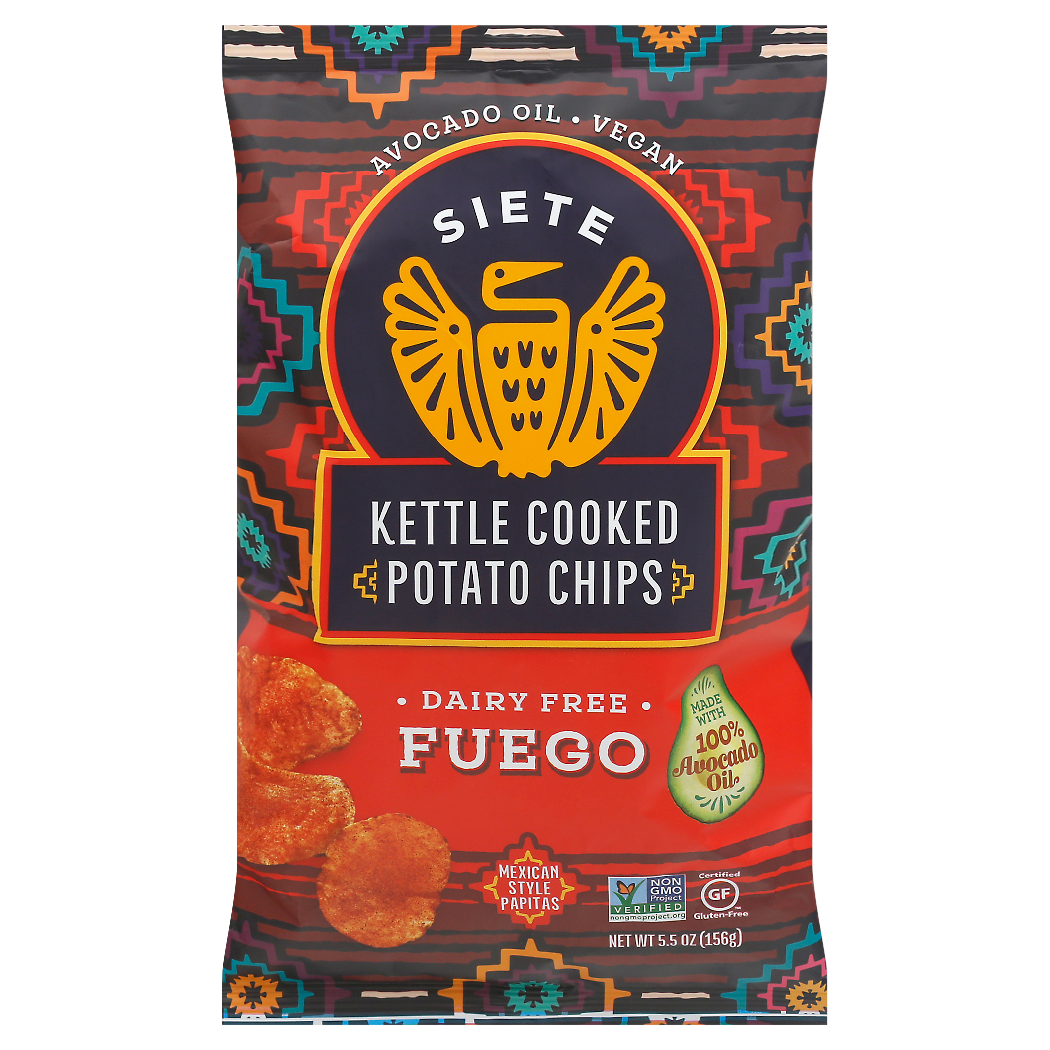 Siete Fuego Kettle Cooked Potato Chips