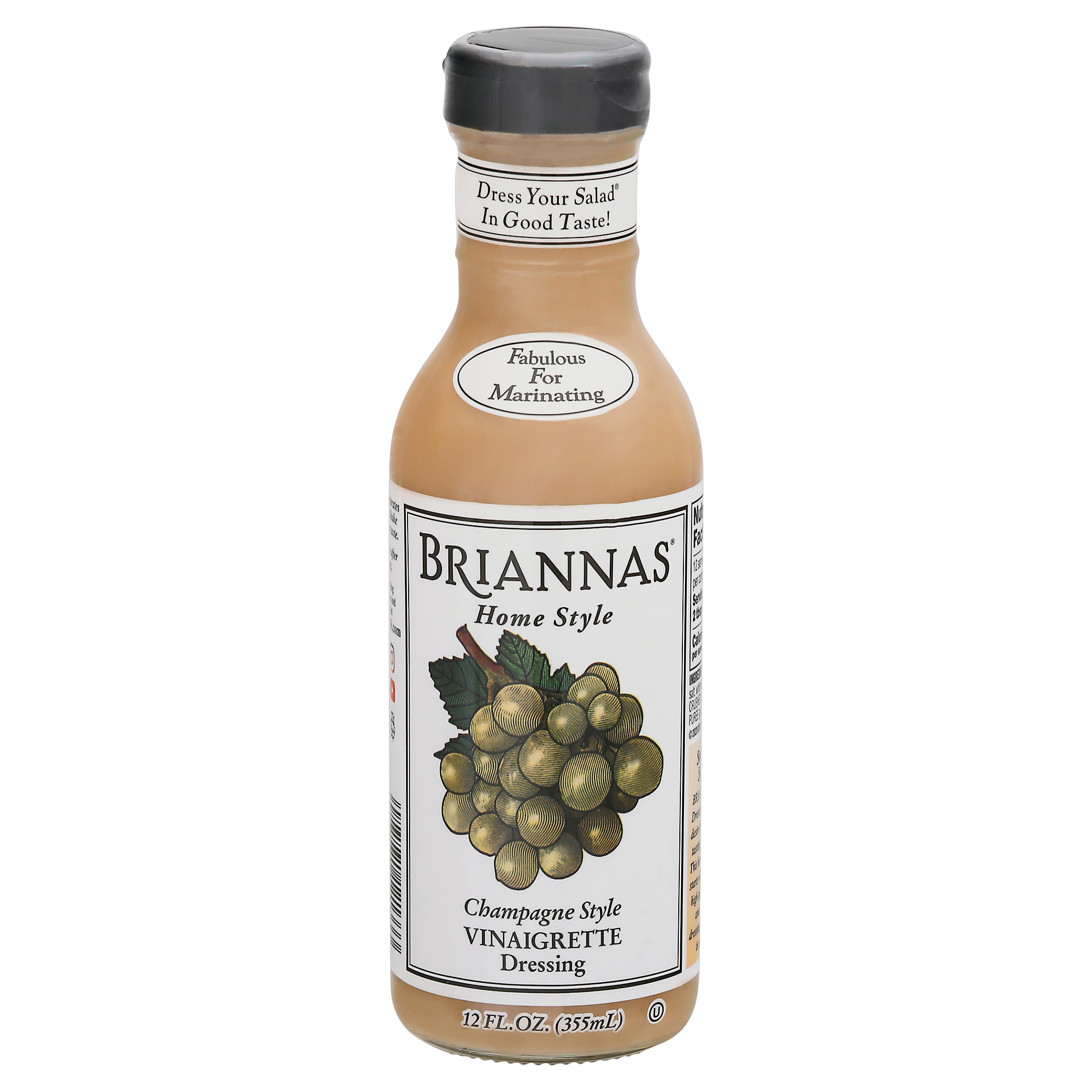 Briannas Home Style Champagne Style Vinaigrette Vinaigrette Dressing