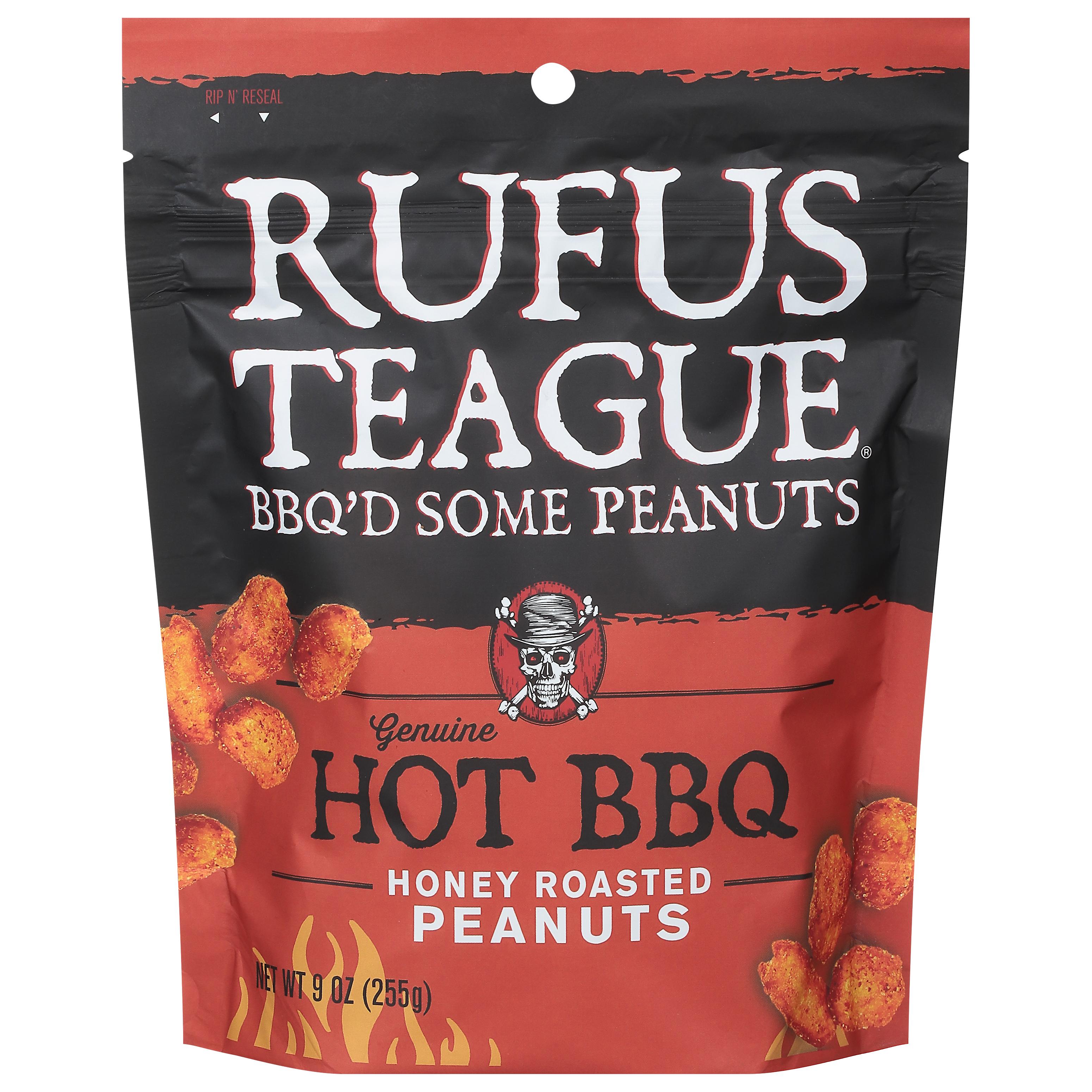 Rufus Teague Hot BBQ Honey Roasted Peanuts