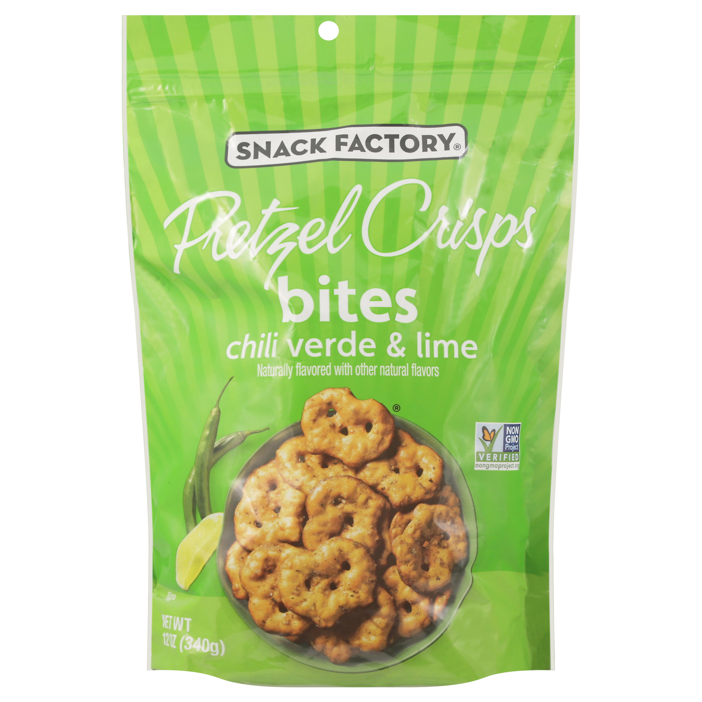 Snack Factory Bites Chili Verde & Lime Pita Chips