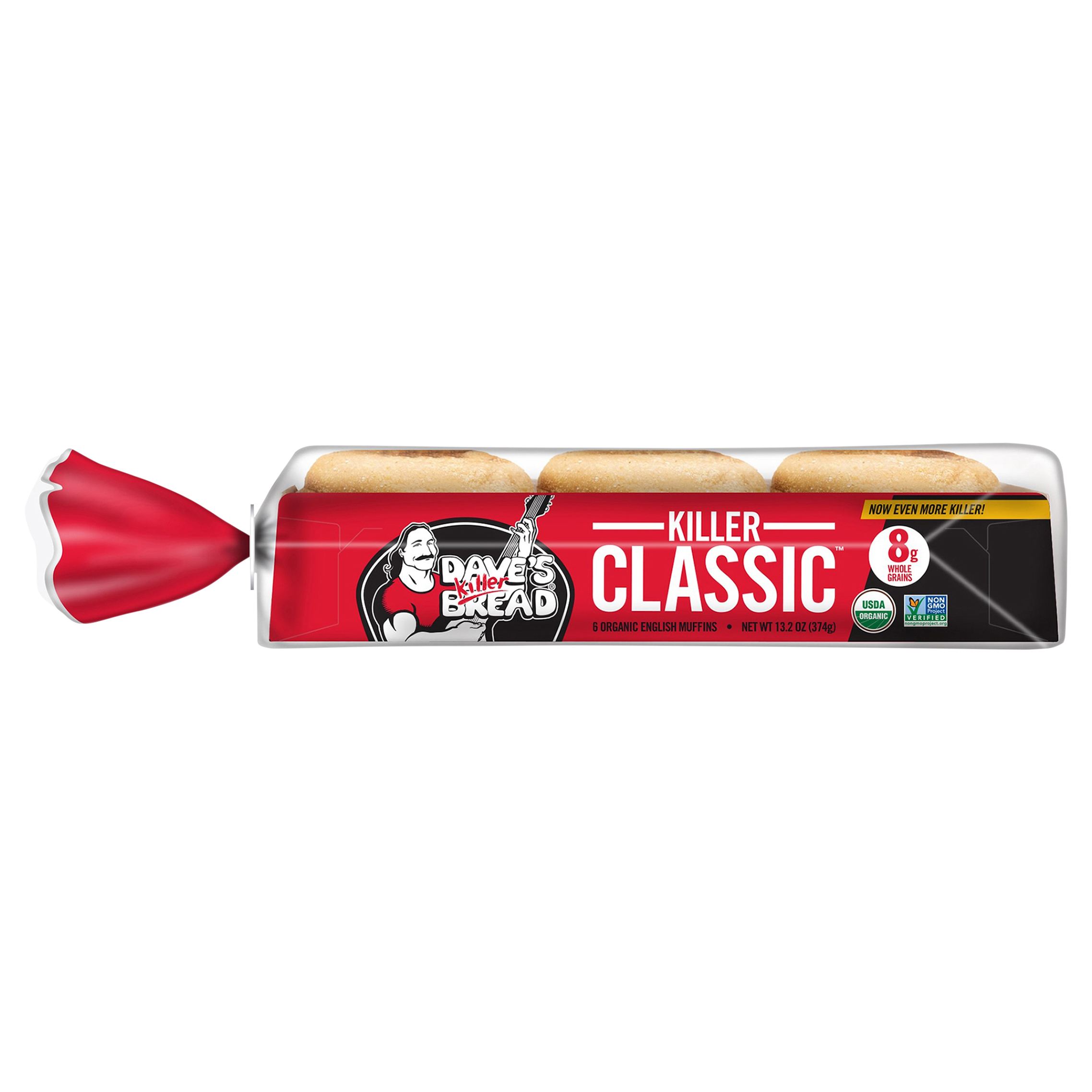 Dave's Killer Bread Killer Classic English Muffins, Organic English Muffins,