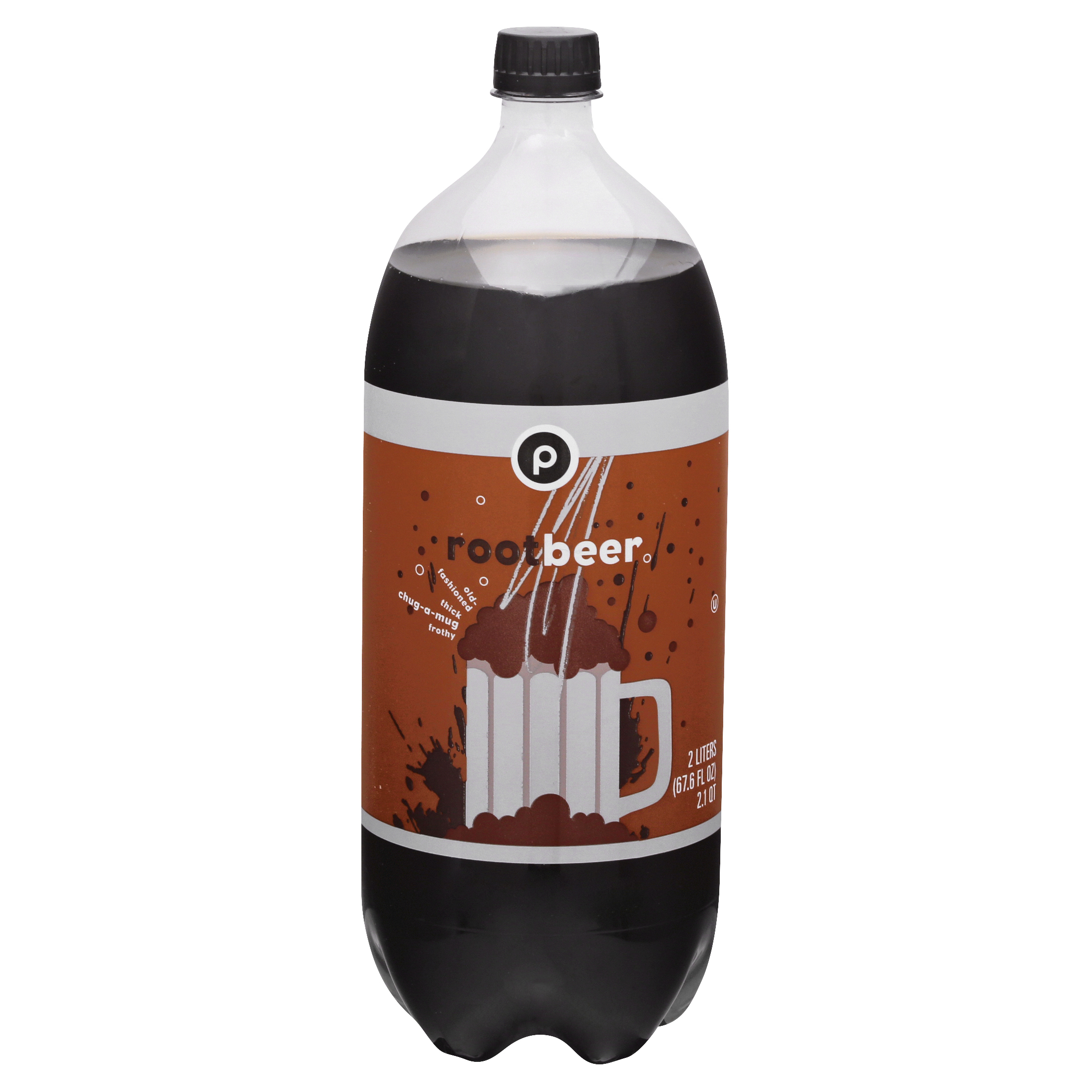 Publix Rootbeer Soda 2 lt BOTTLE