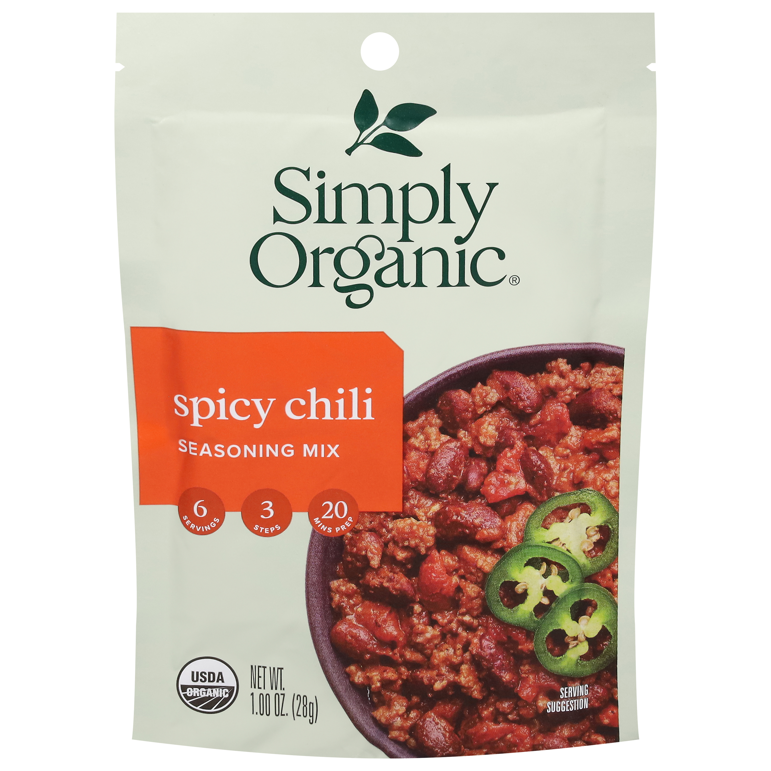 Simply Organic Spicy Chili Seasoning Mix