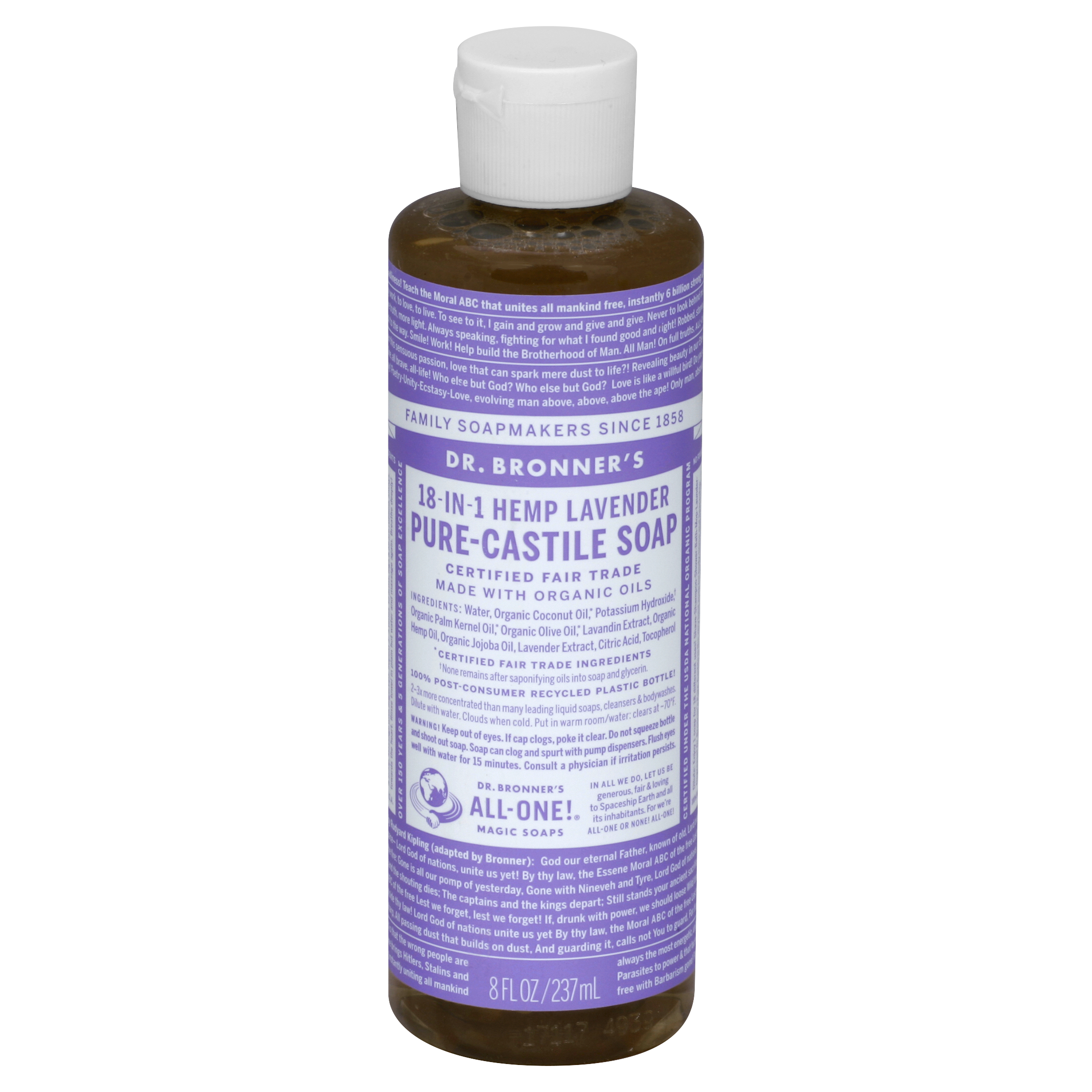 Dr. Bronner's Castile Soap