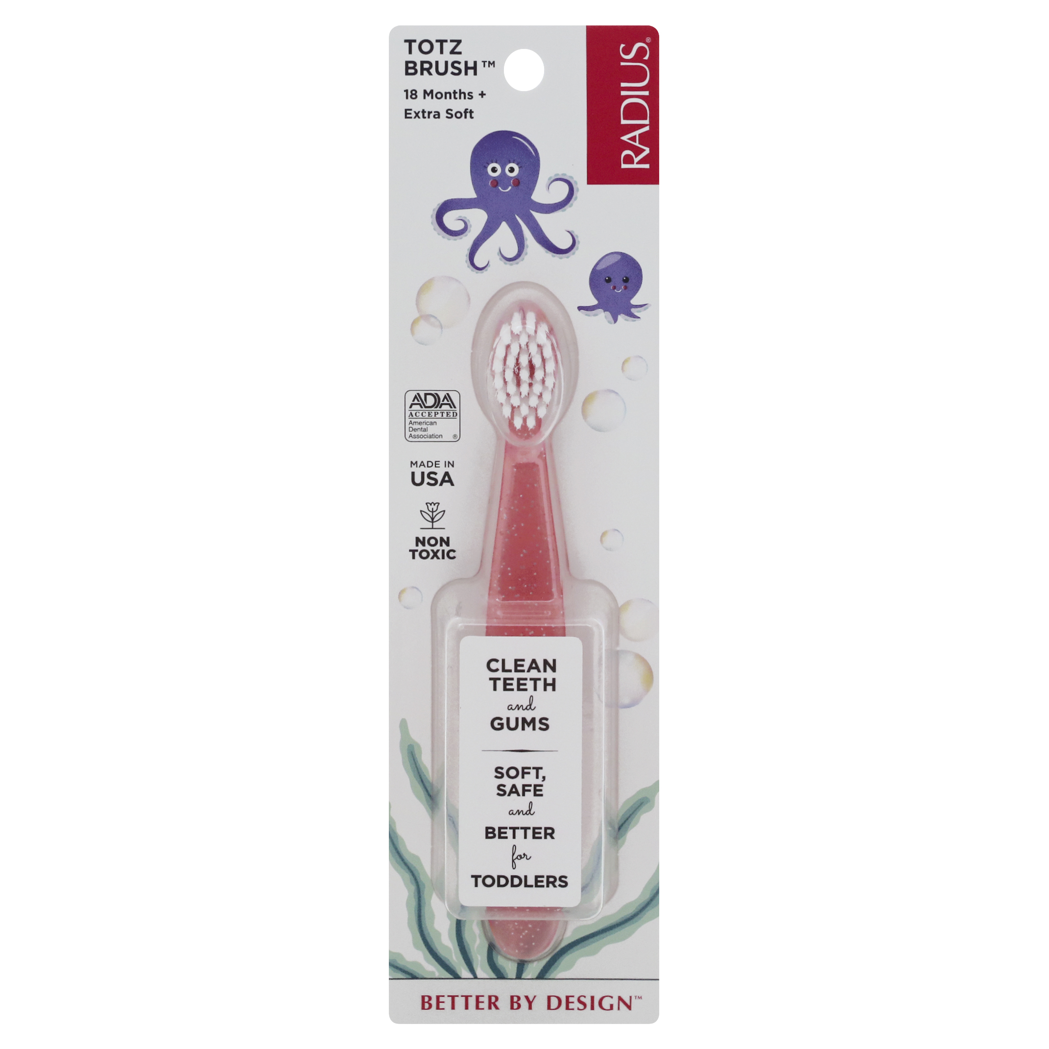 Radius Totz Brush Extra Soft Toothbrush