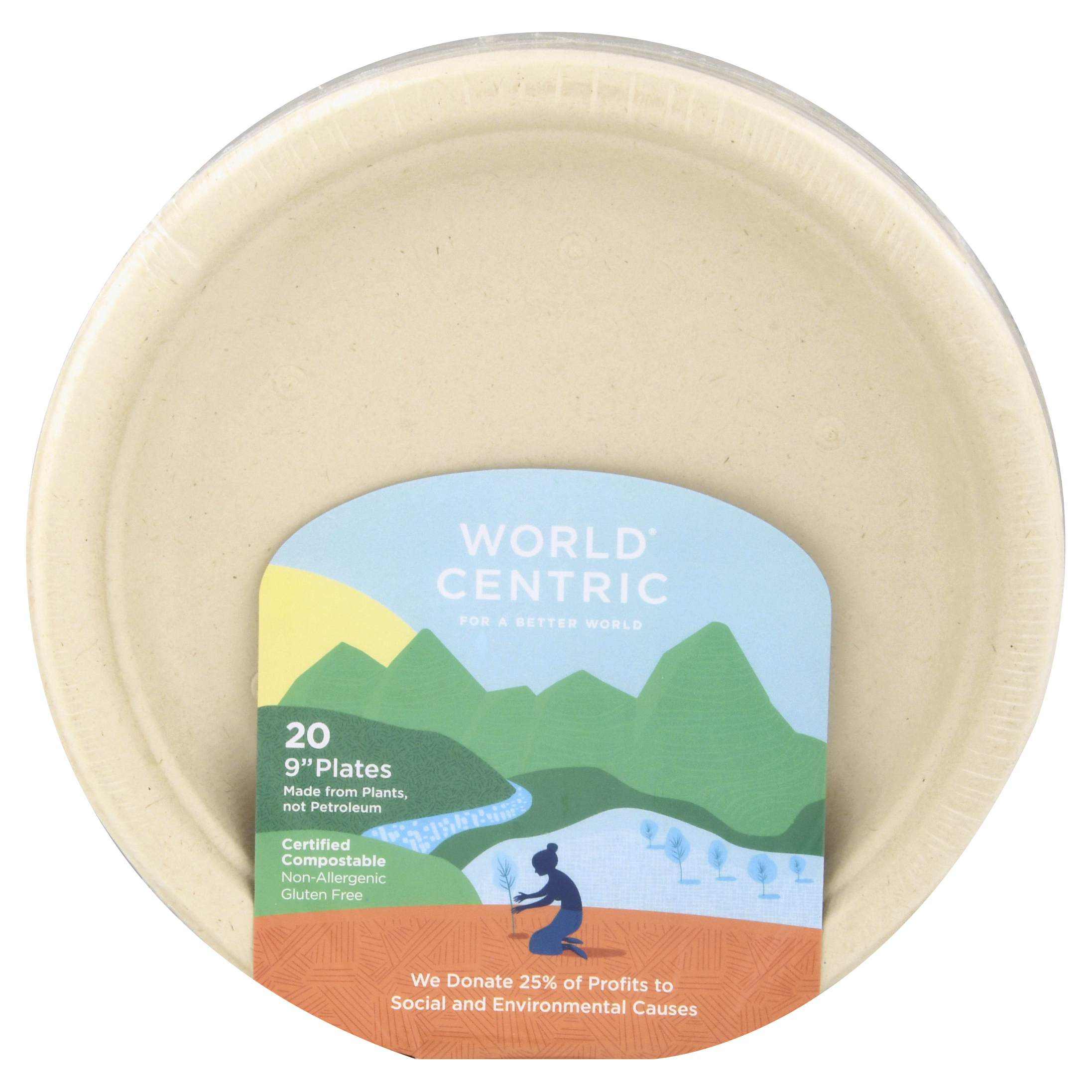 World Centric 9 Inch Plates