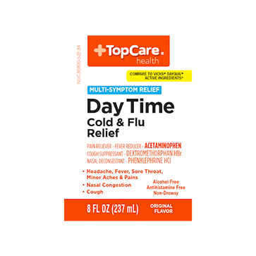 TopCare Health MultiSymptom Relief DayTime Original Flavor Cold & Flu