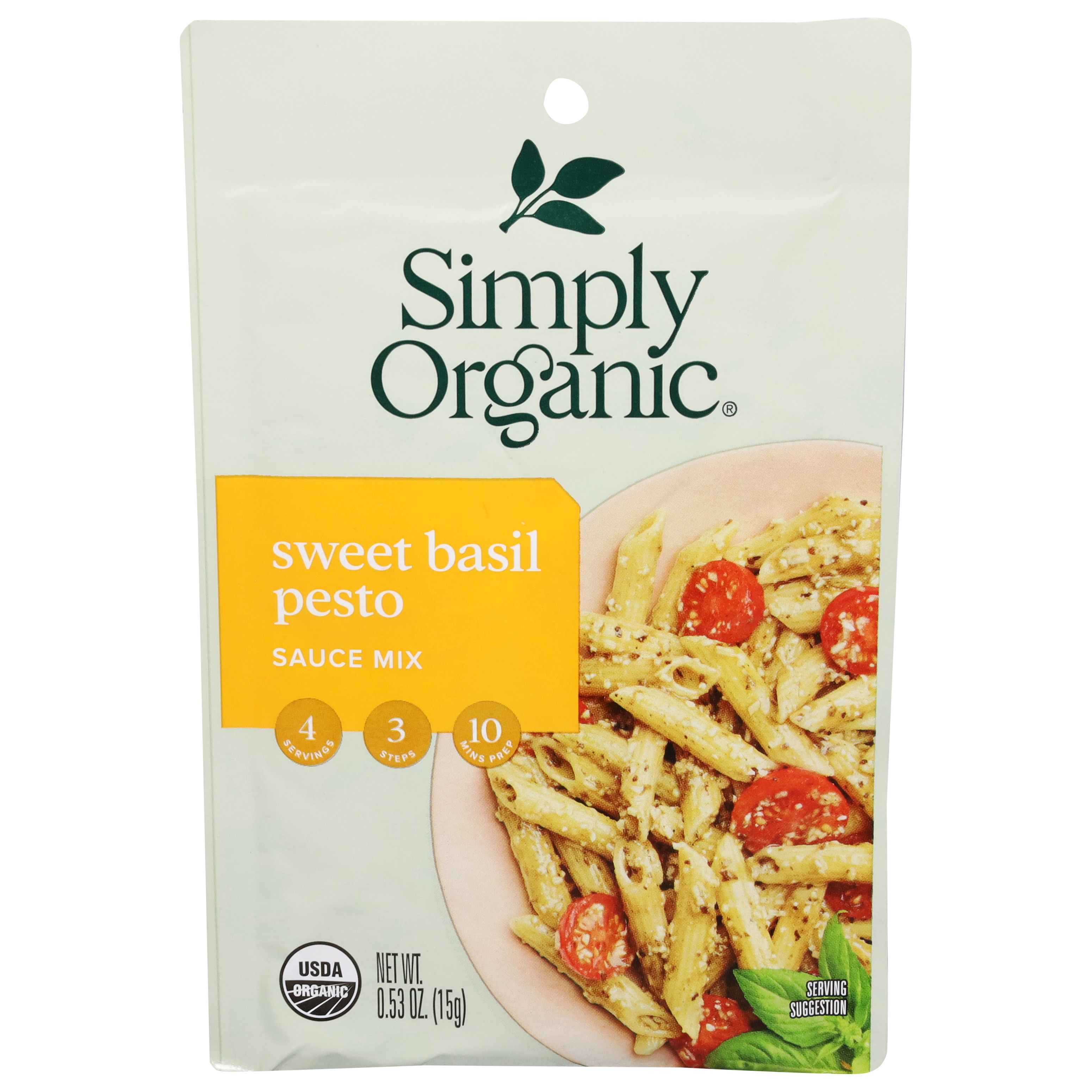 Simply Organic Sweet Basil Pesto Sauce Mix