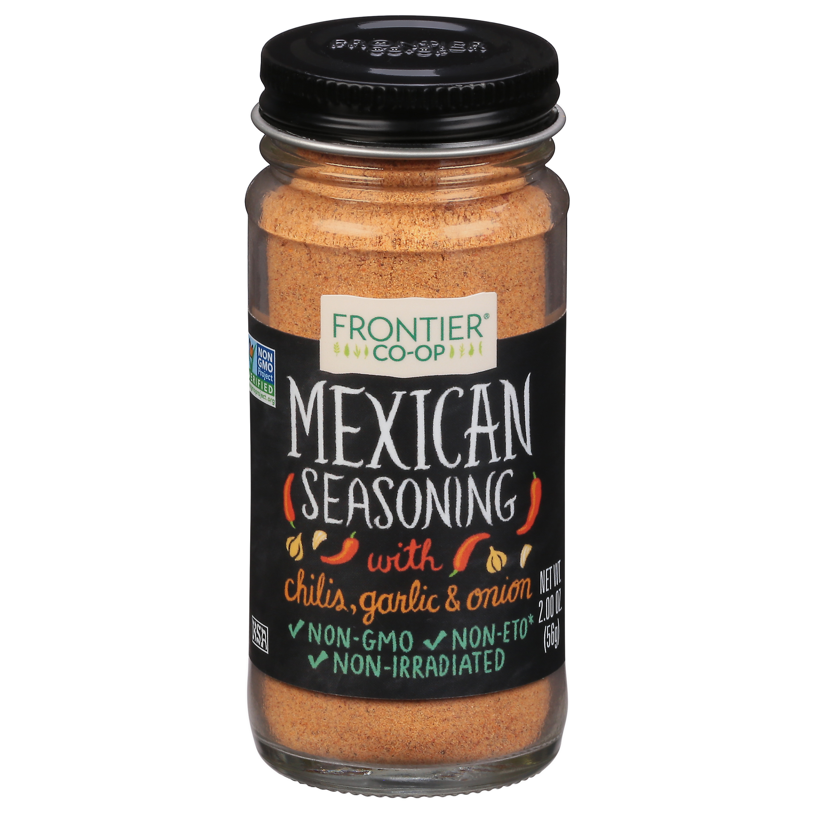 Frontier Co-op Mexican Seasoning with Chilis, Garlic & Onion