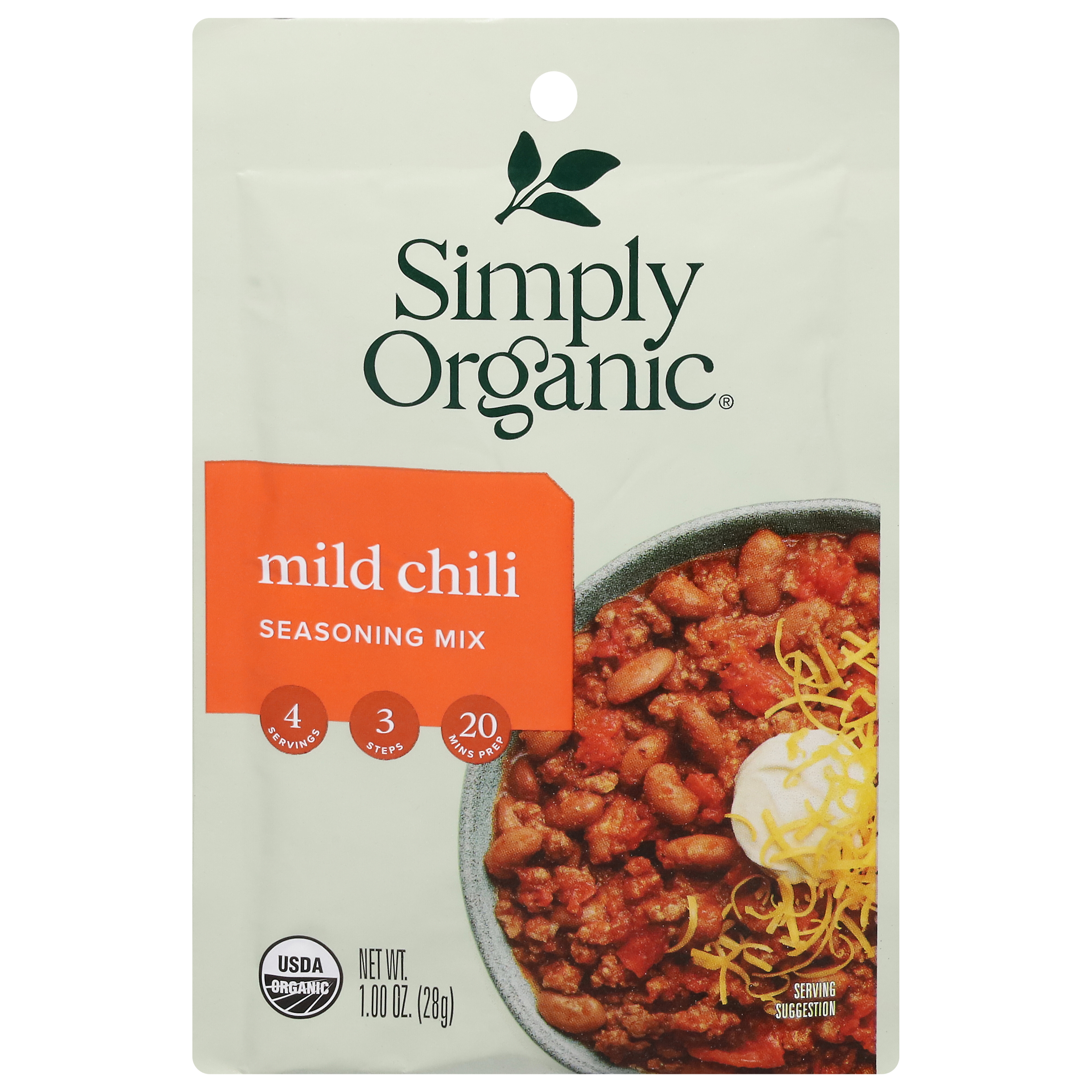 Simply Organic Mild Chili Seasoning Mix