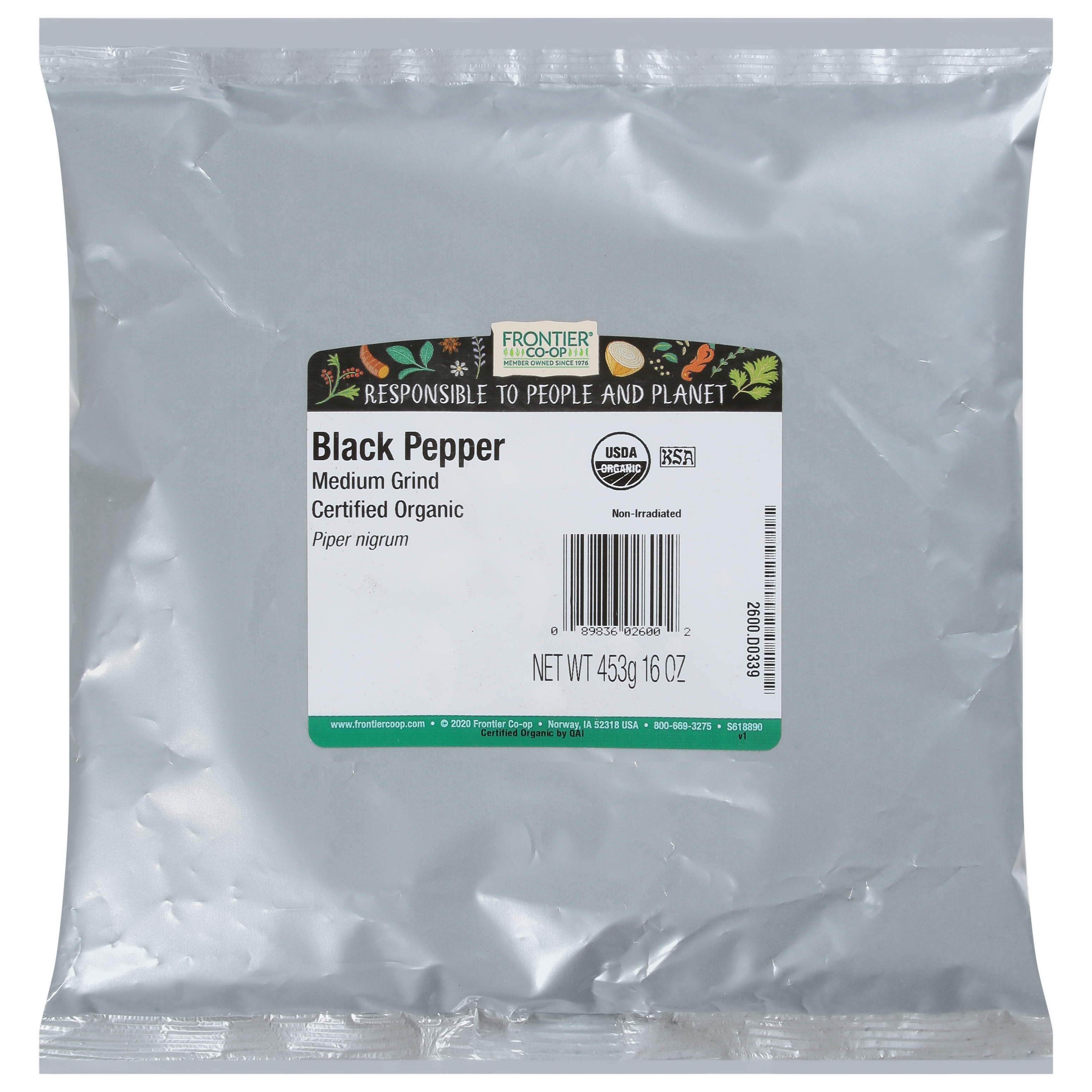 Frontier Co-op Medium Grind Black Pepper