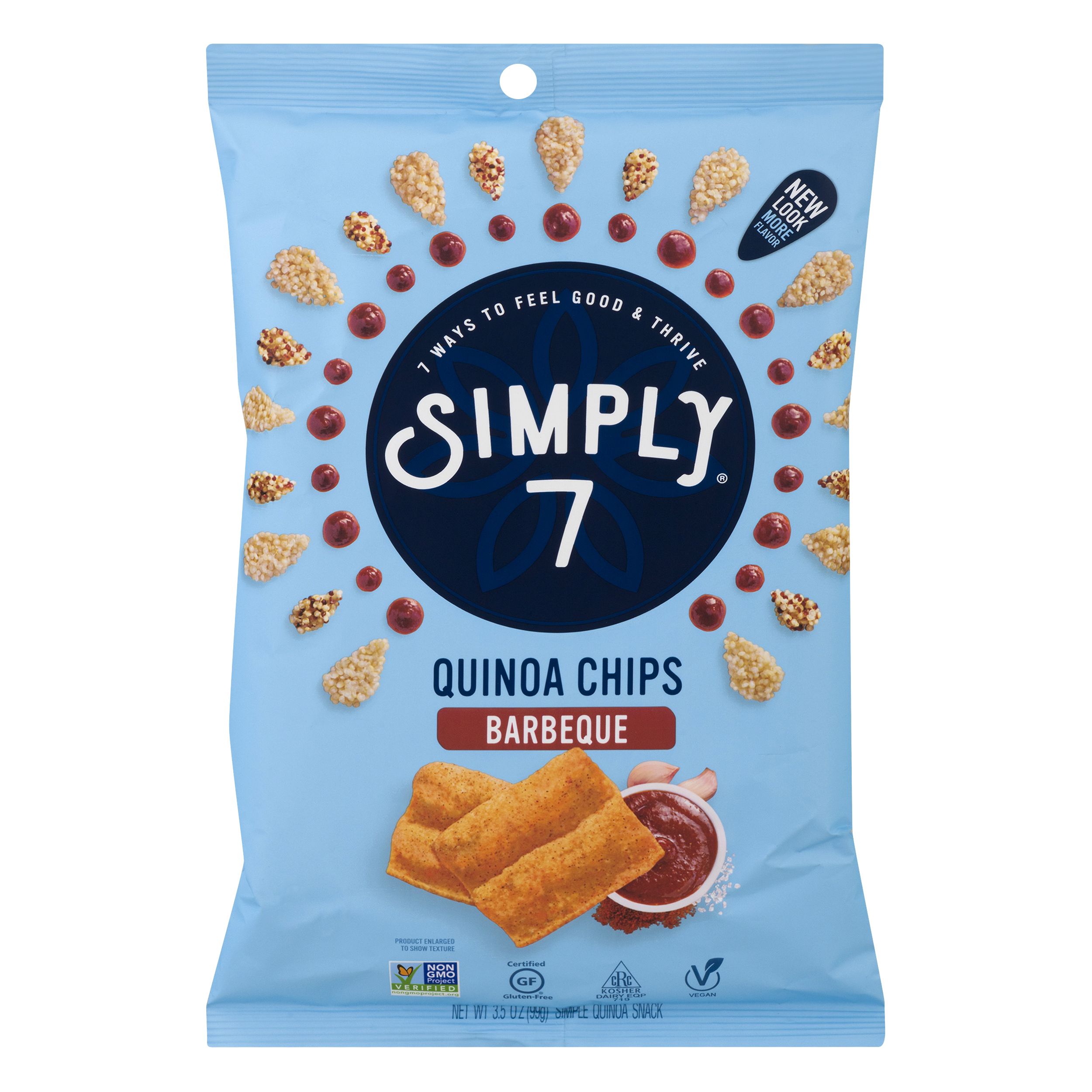 Simply 7 Barbeque Quinoa Chips