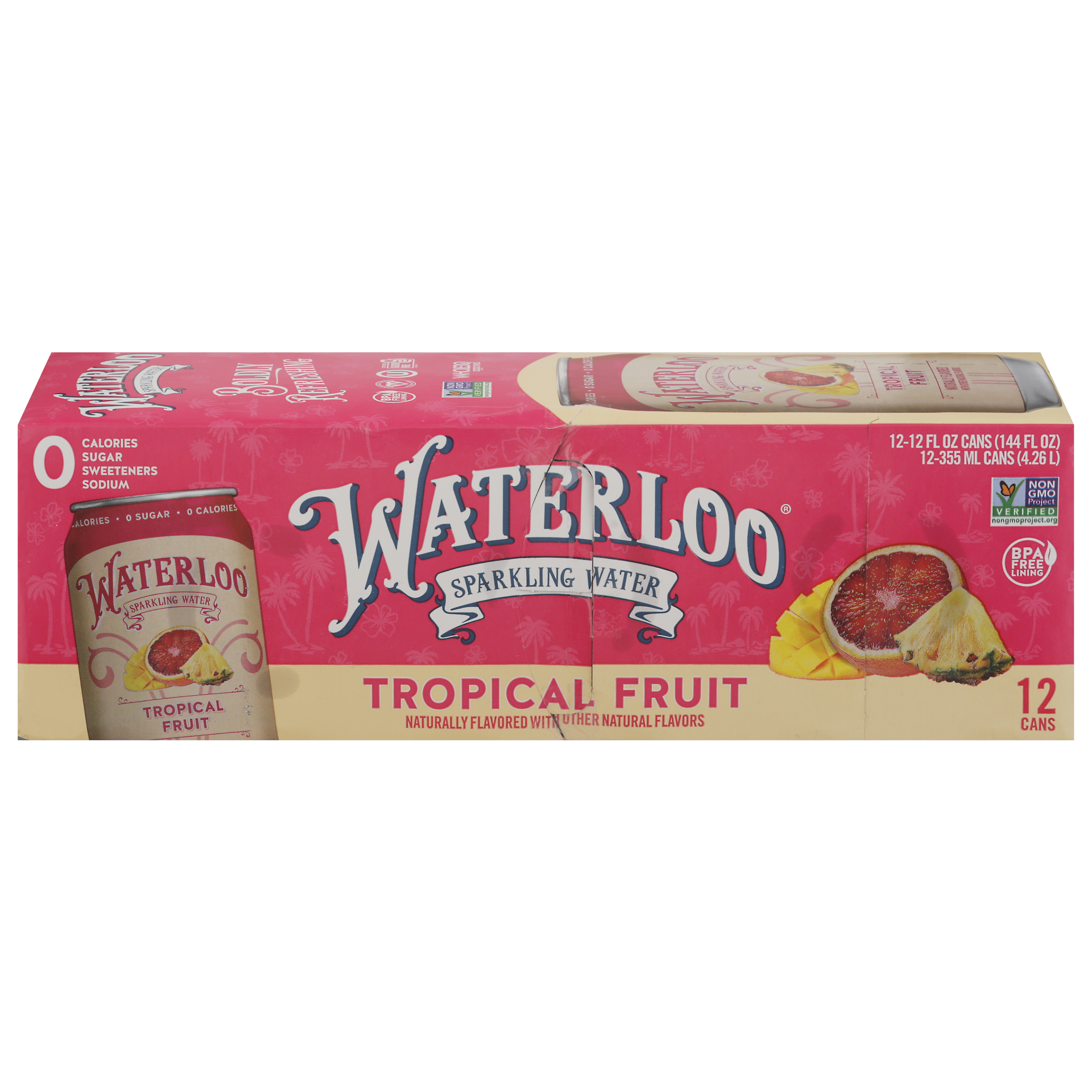 Waterloo Tropical Fruit Sparkling Water