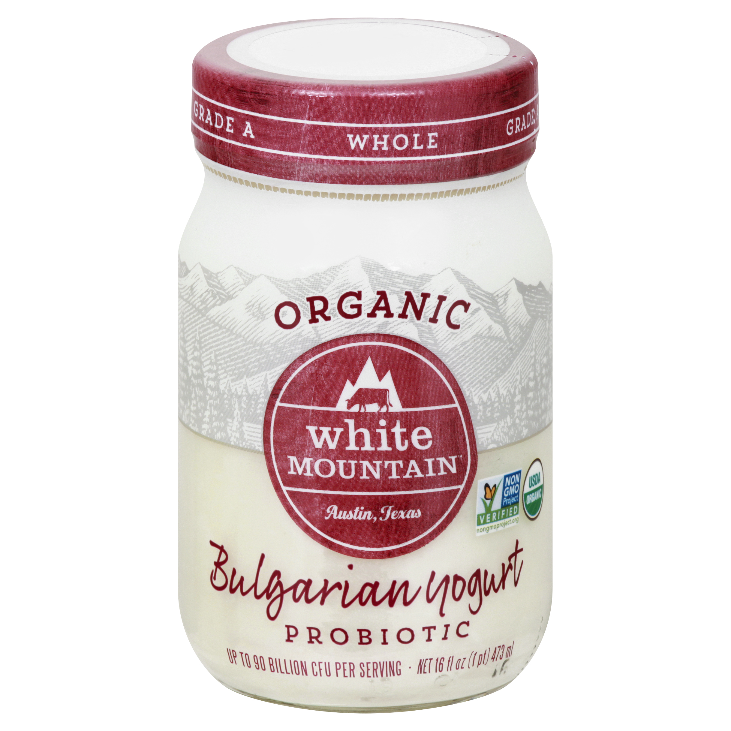 White Mountain Organic Probiotic Bulgarian Yogurt