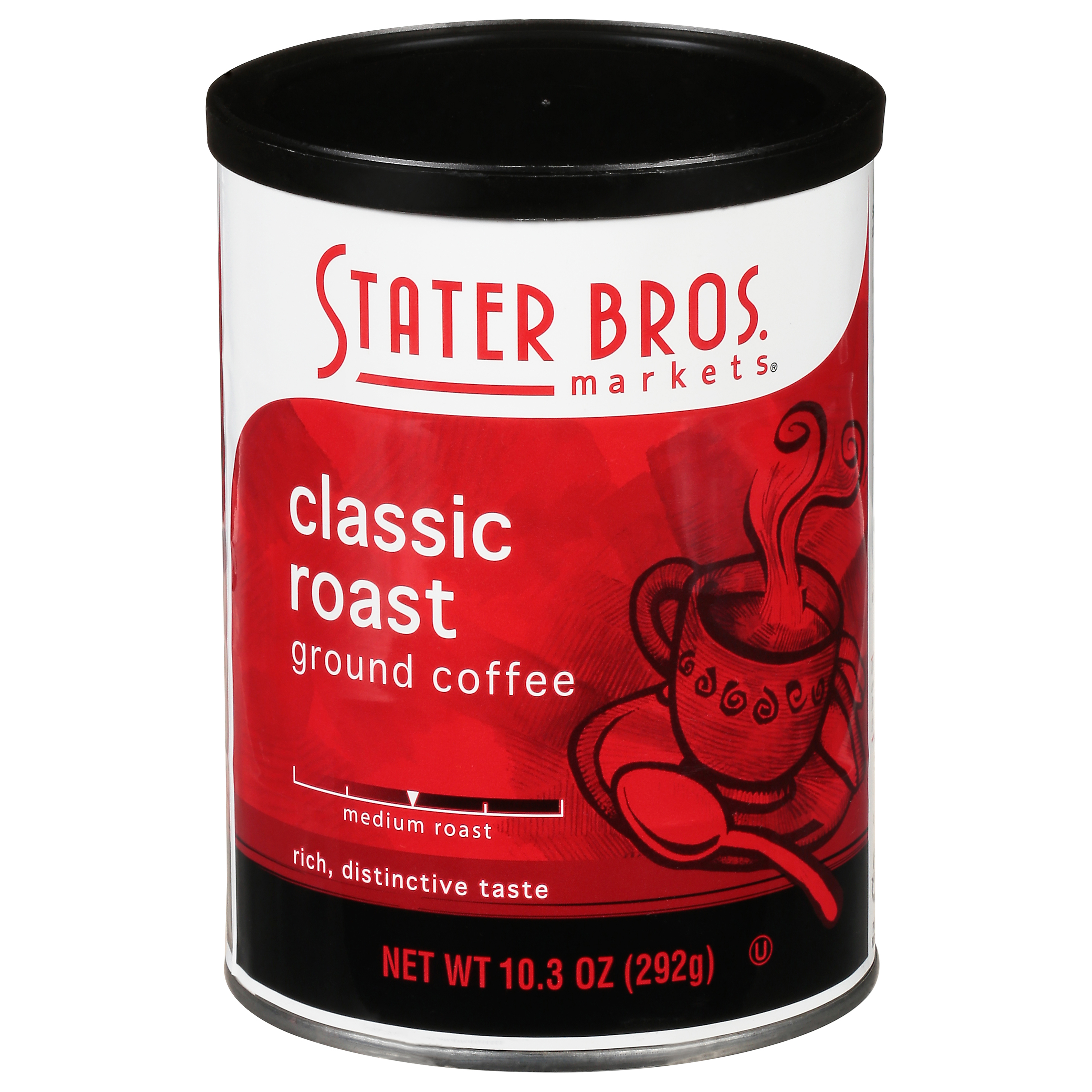 Stater Bros. Markets Medium Roast Ground Classic Roast Coffee 10.3 oz