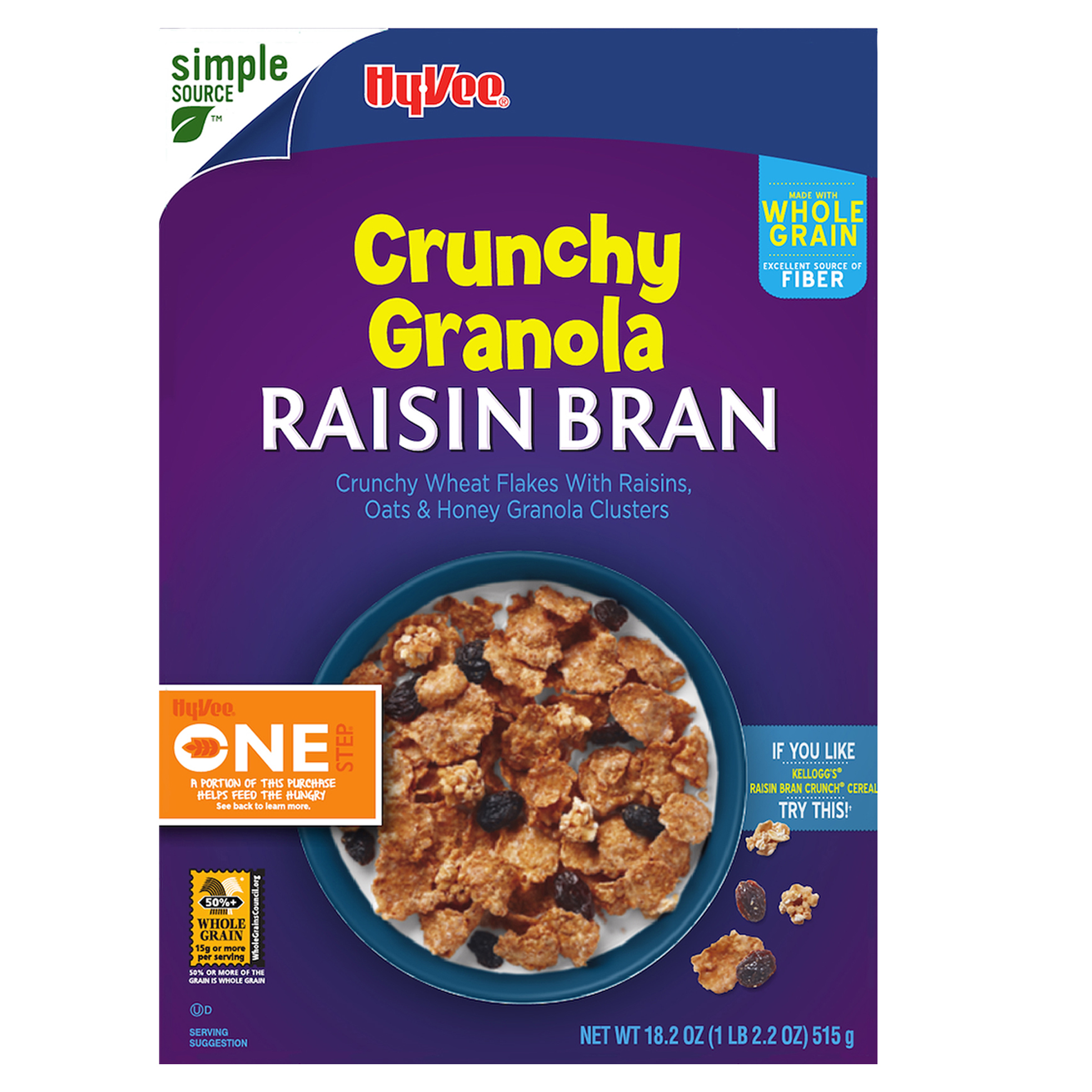 HyVee Raisin Bran Crunchy Granola 18.2 oz