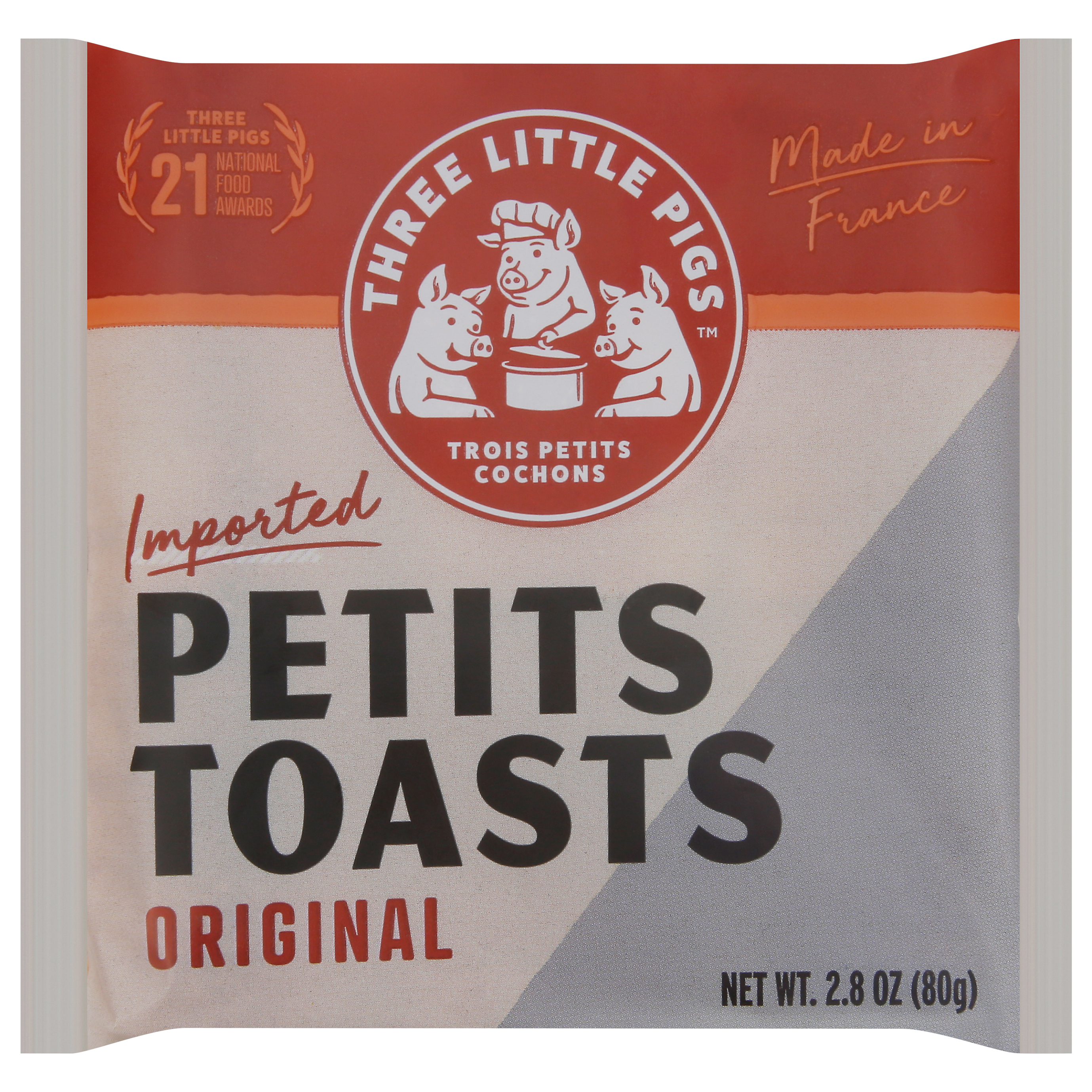 Three Little Pigs Original Petits Toasts