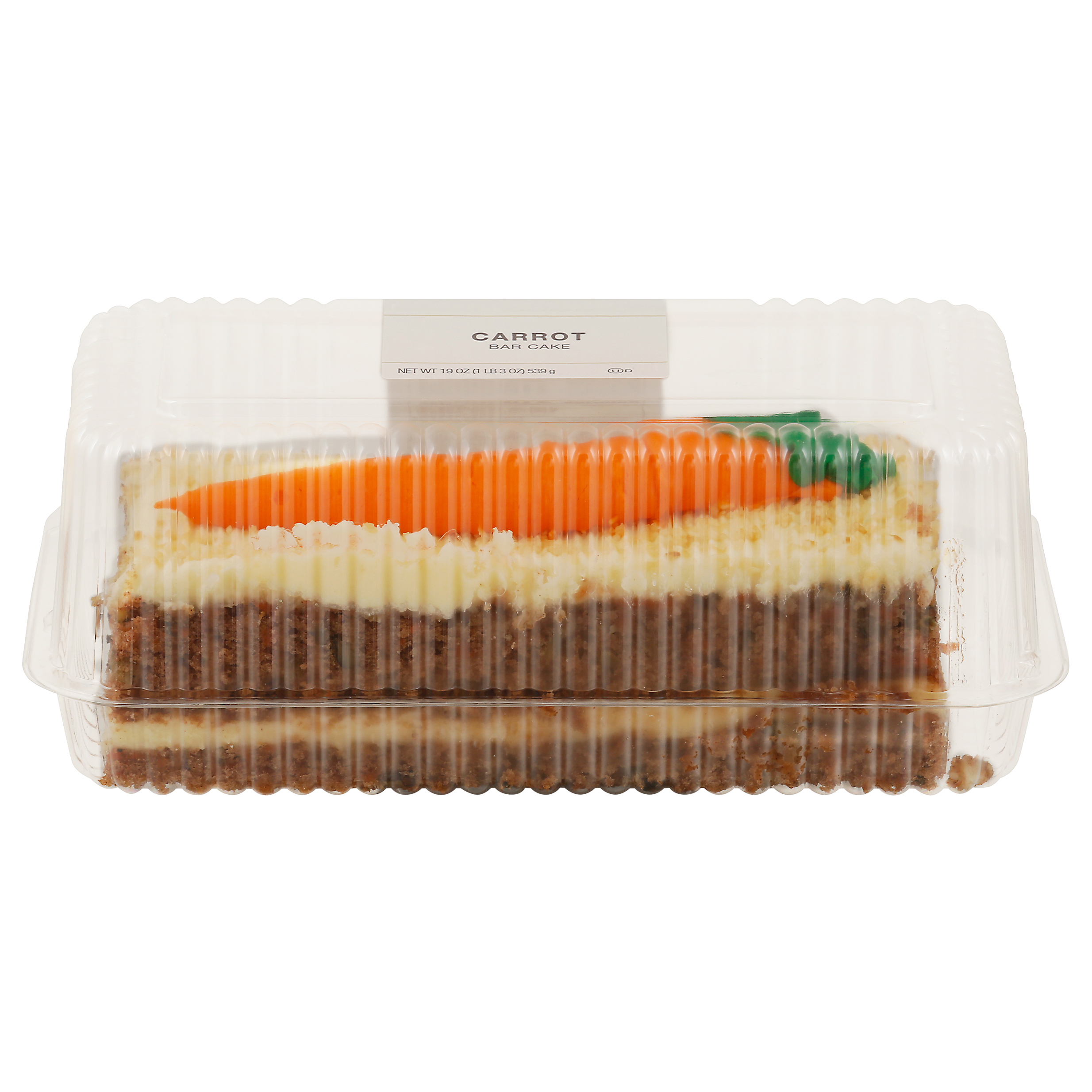 Publix Bakery Carrot Bar Cake 19 oz