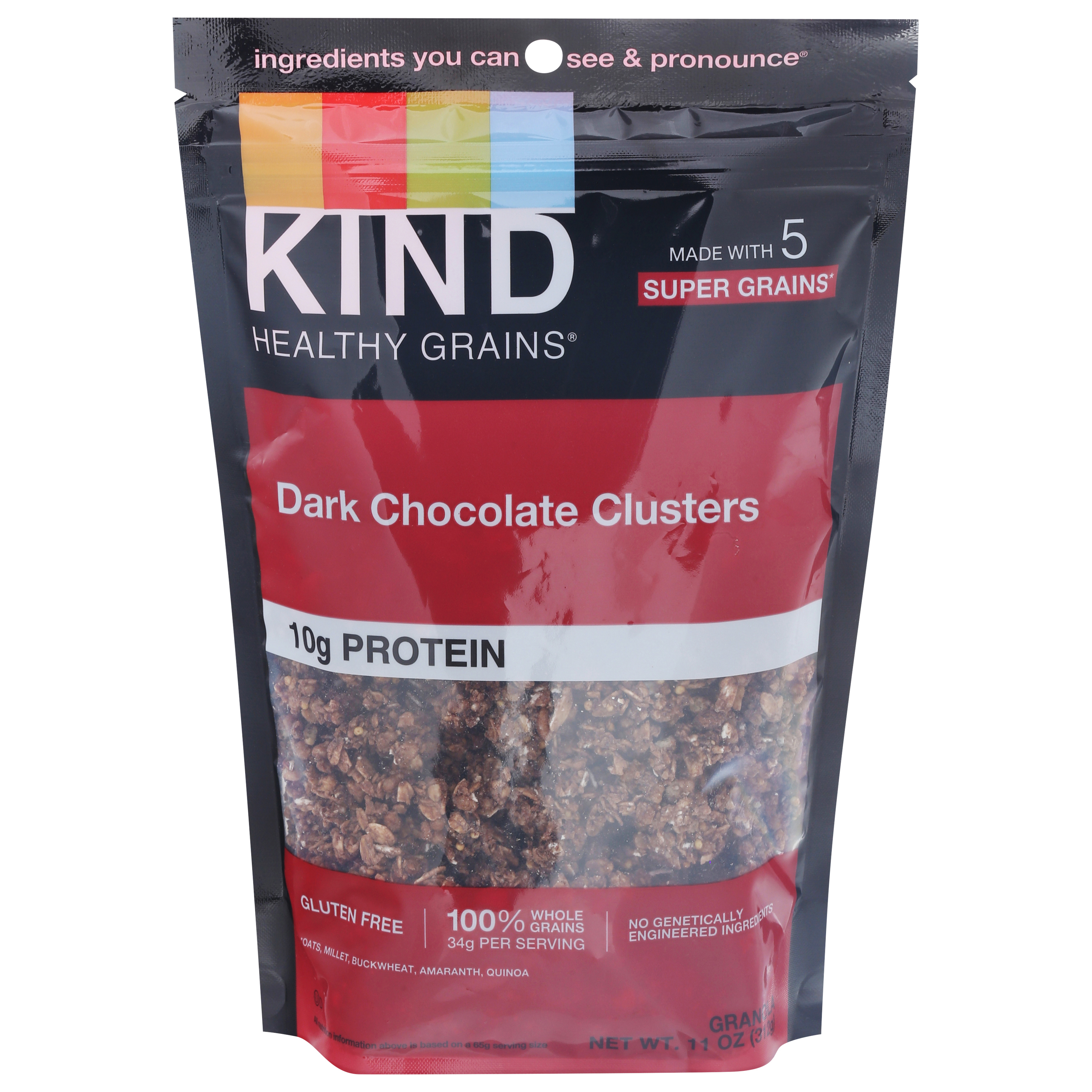 Kind Healthy Grains Dark Chocolate Clusters Granola
