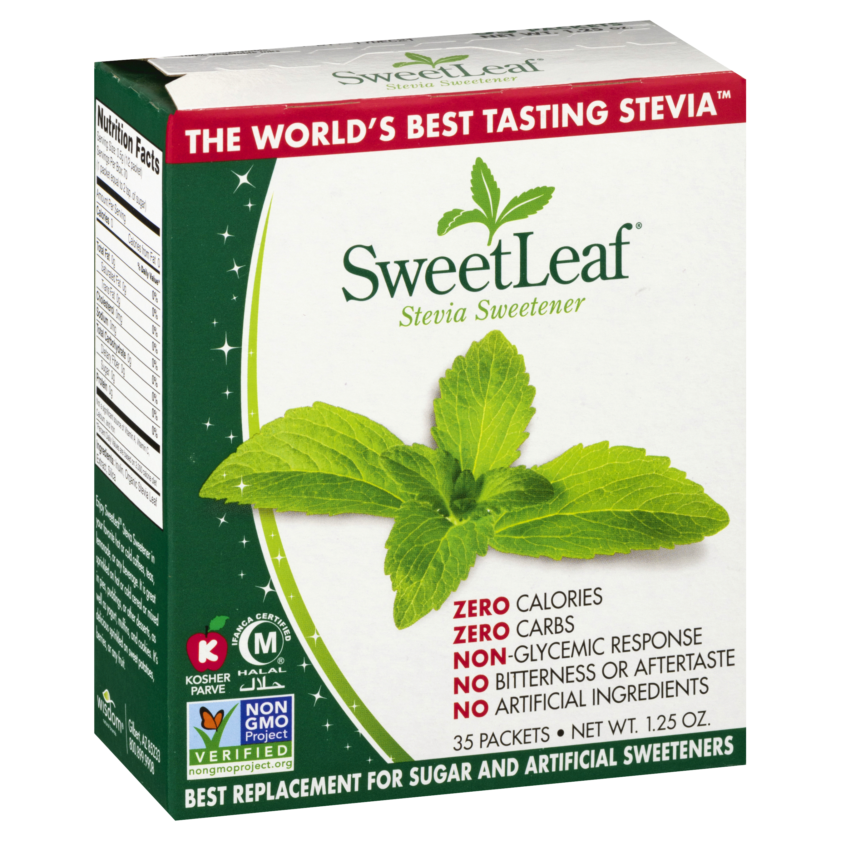 Sweet Leaf Stevia Sweetener