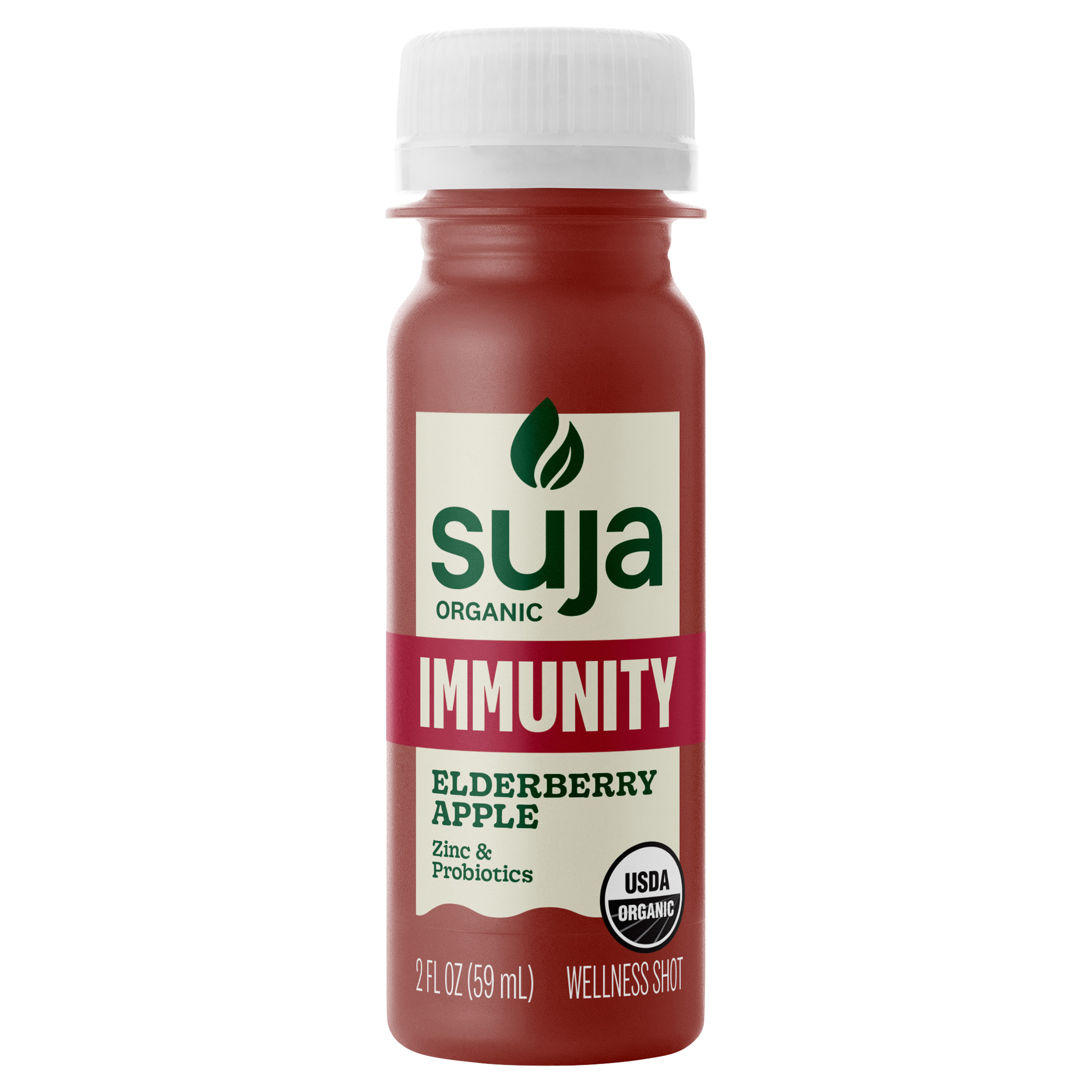 Suja Organic Immunity Elderberry Apple Shot,