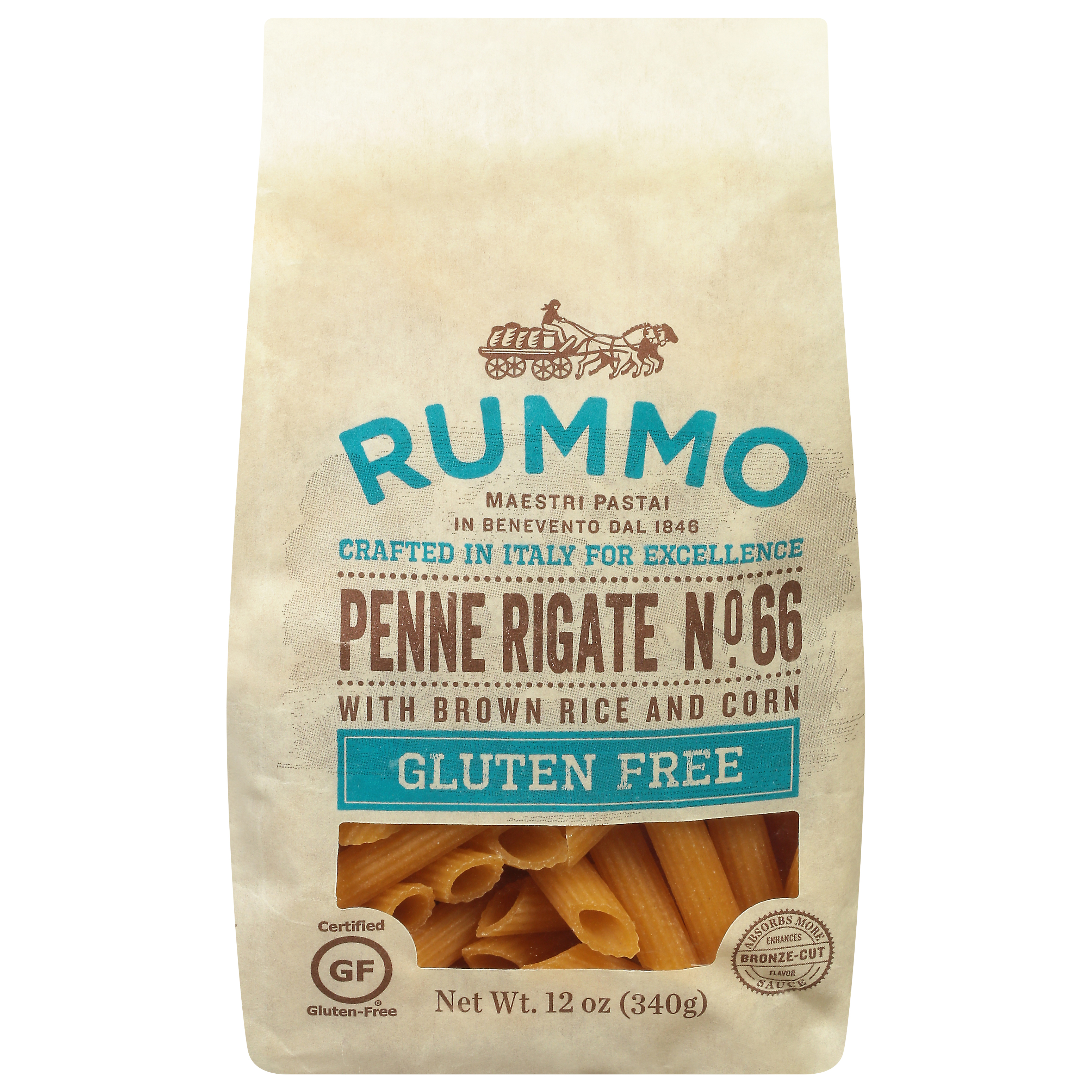 Rummo No. 66 Gluten Free Penne Rigate