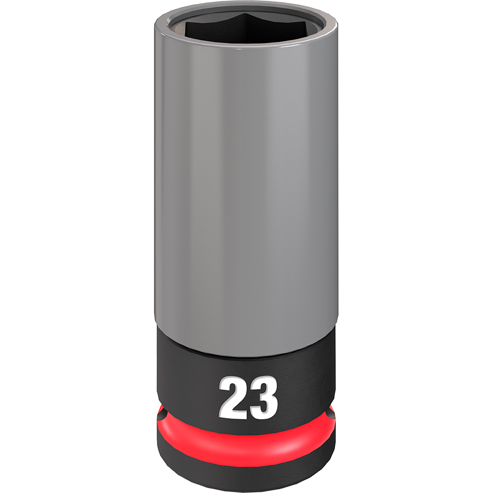 SHOCKWAVE Impact Duty 1/2 Drive 23MM Metric Lug Nut Wheel Socket