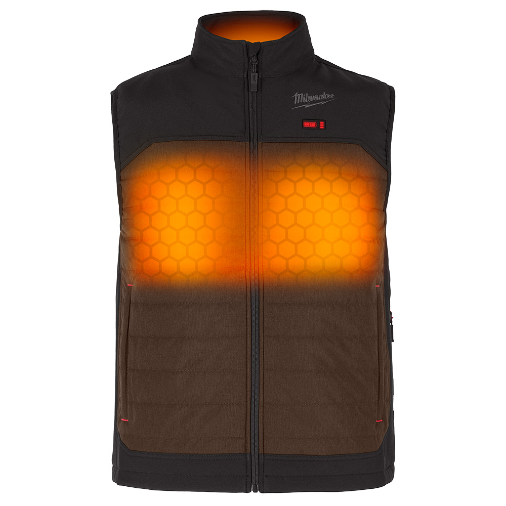 M12 Heated AXIS Vest Kit - Brown XL