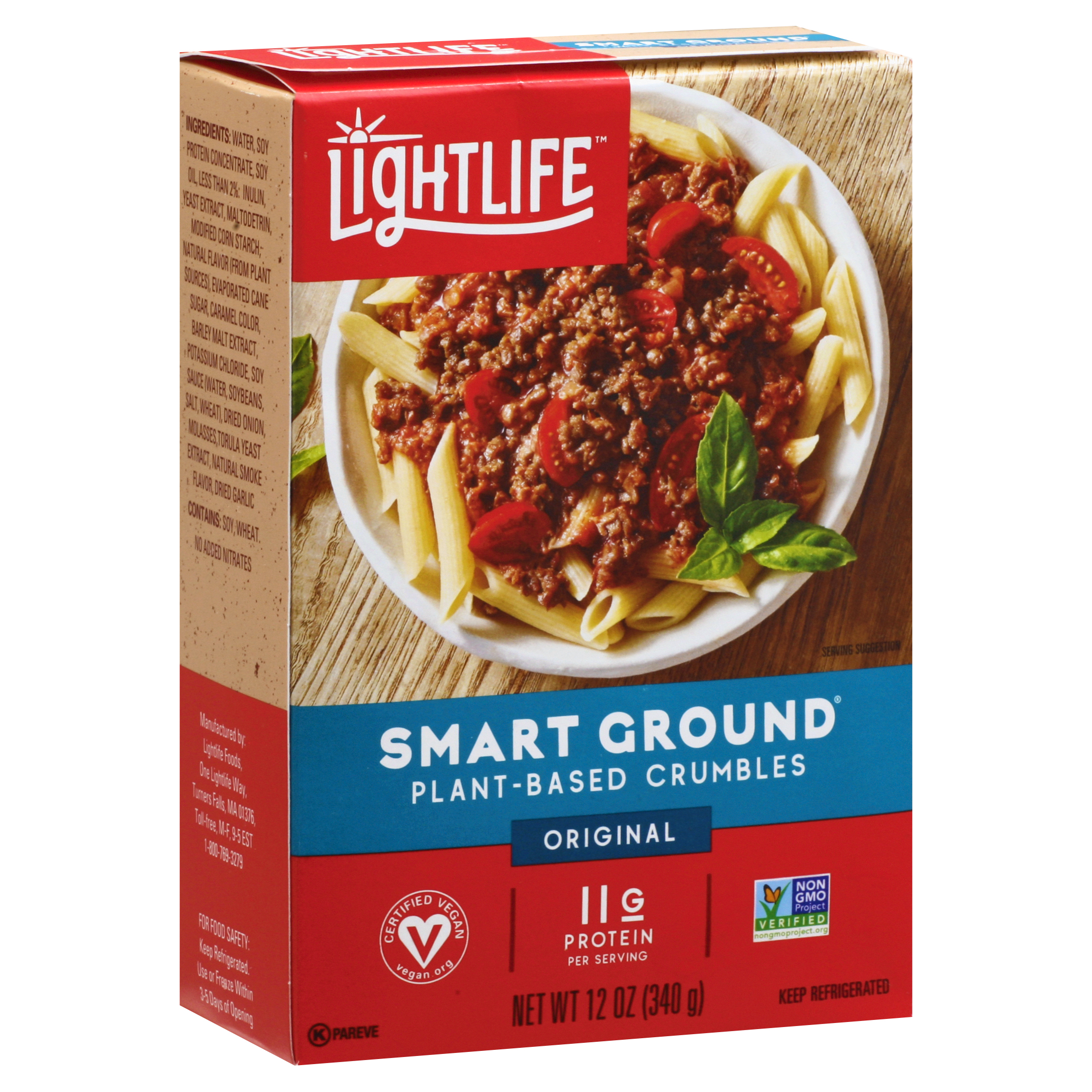 Lightlife Smart Ground Plant-Based Original Crumbles