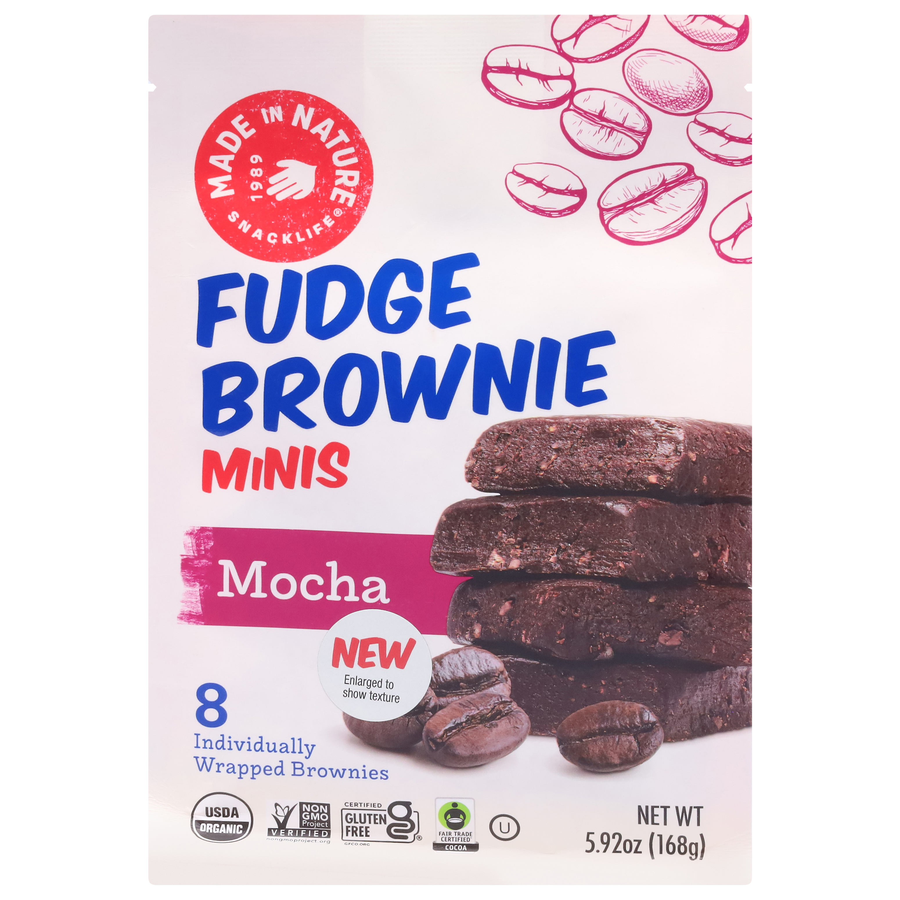 Made in Nature Mocha Fudge Brownie Minis