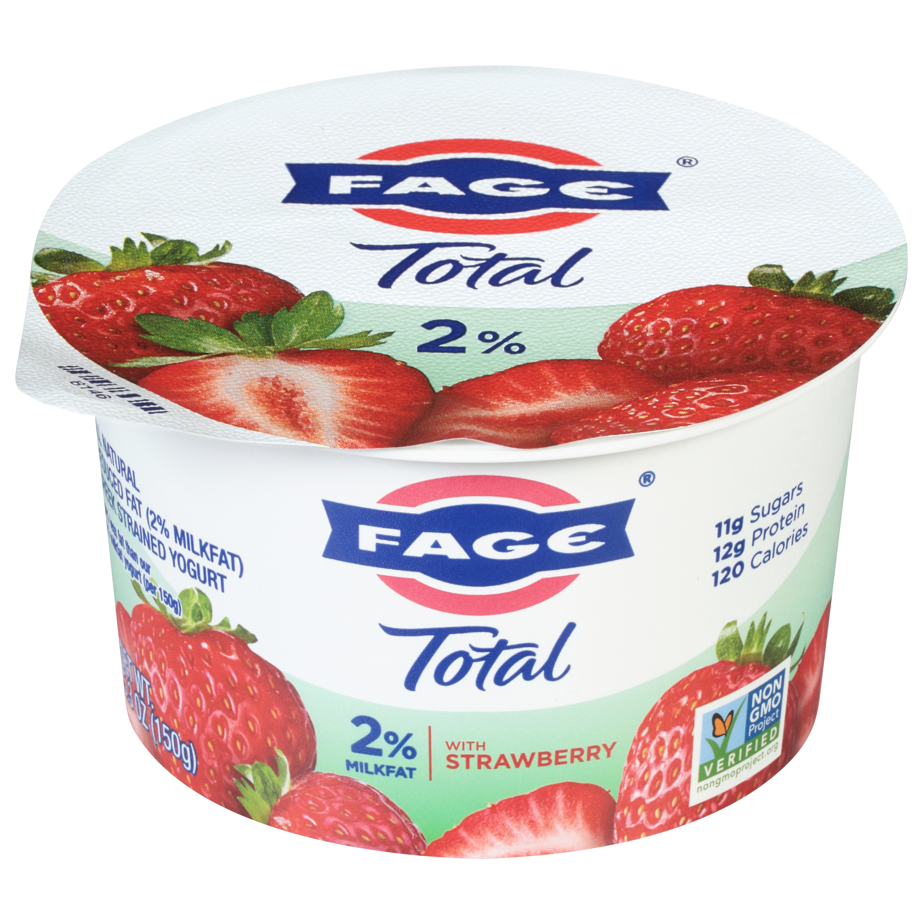 Fage Total Greek Strained Yogurt with Strawberry