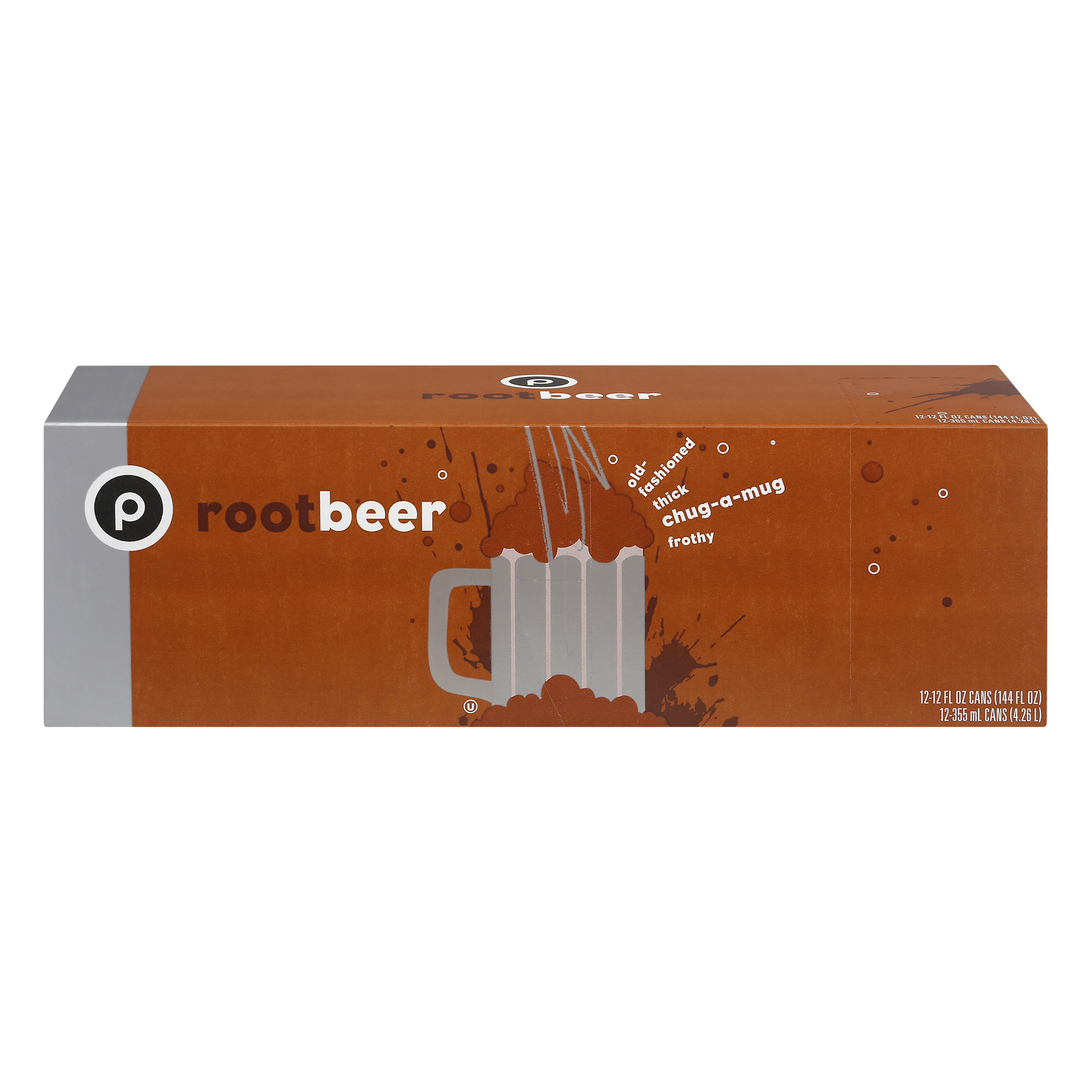 Publix Root Beer Soda 12 ea BOX