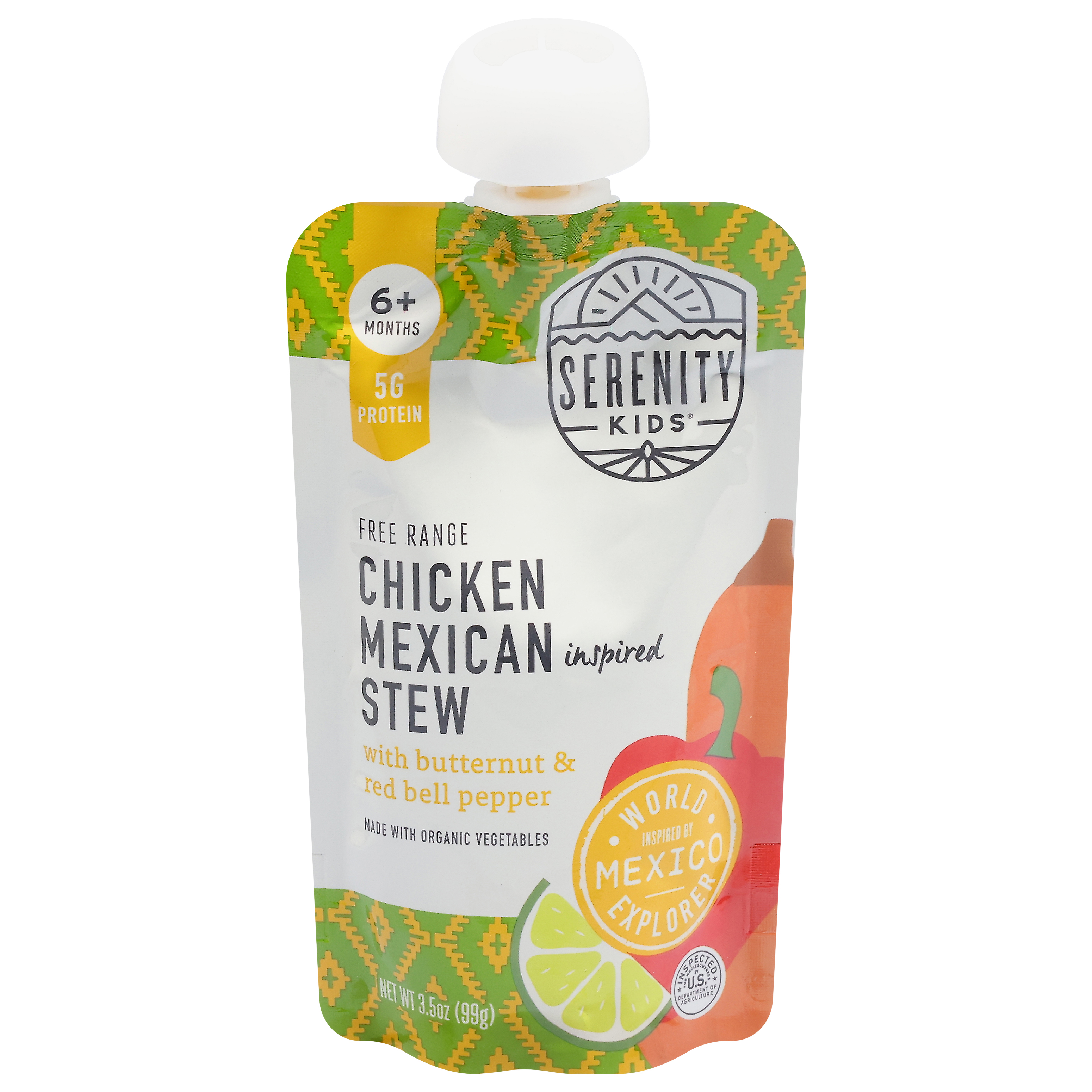 Serenity Kids 6+ Months Chicken Mexican Stew
