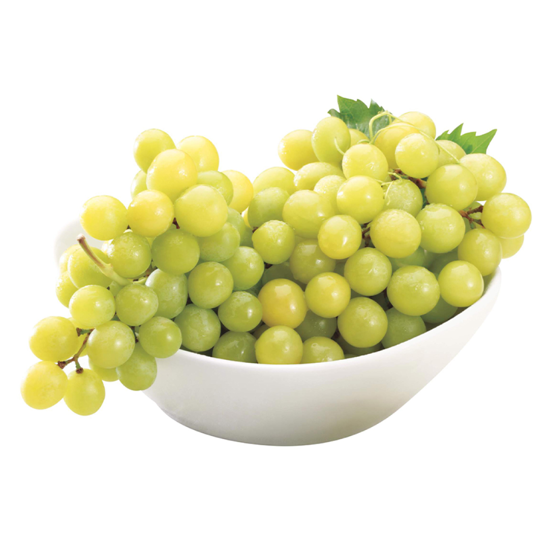 Fresh Green Grapes, Seedless, 2.5 Pound