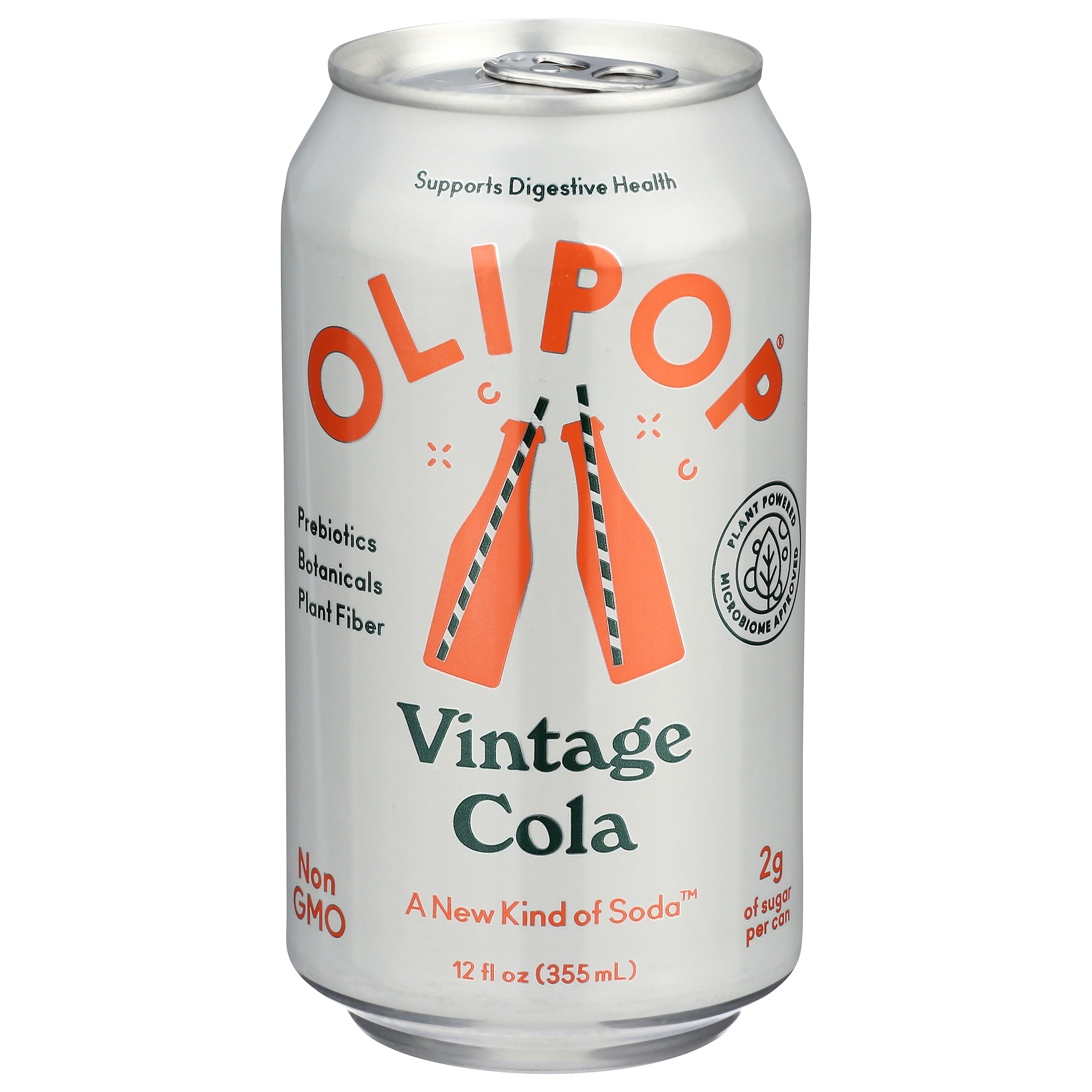 OLIPOP Vintage Cola, A New Kind of Soda