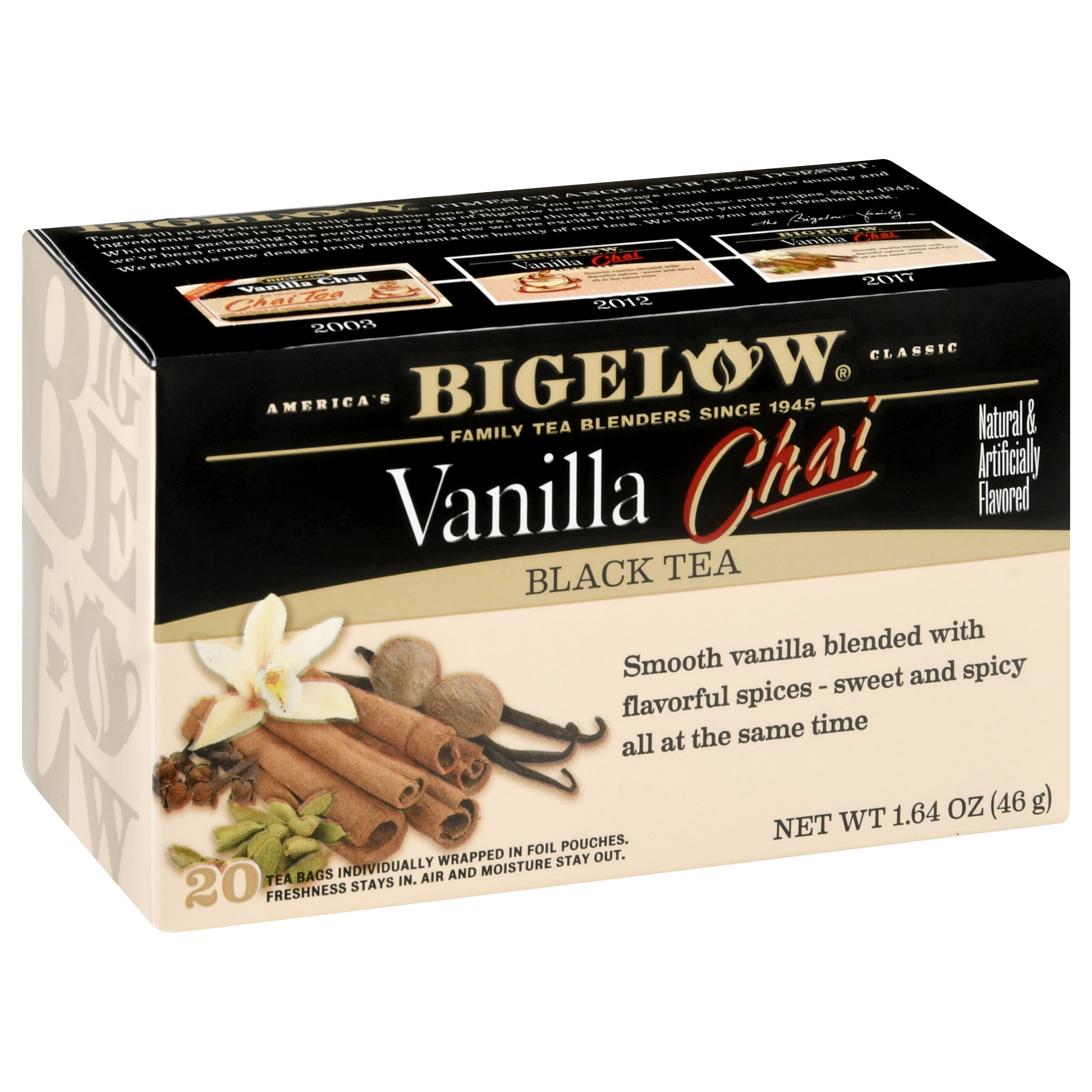 Bigelow Bags Vanilla Chai Black Tea