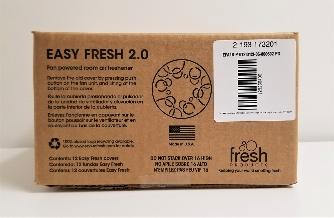 COTTON BLOSSOM EASY FRESH 2.0 12/BX REFILL AIR FRESHENER