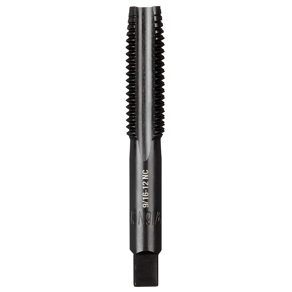 9/16"-12 NC Straight Flute Plug Tap