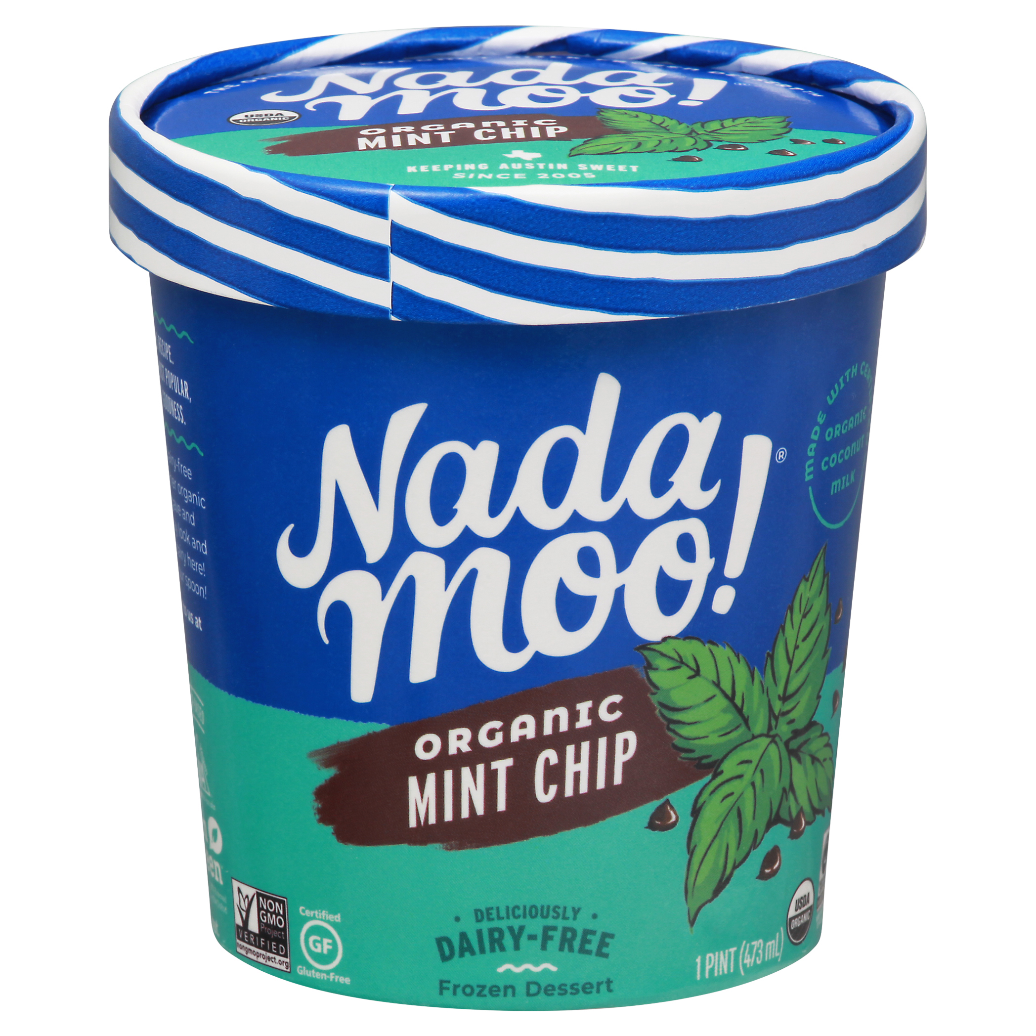 Nada Moo! Organic Mint Chip Frozen Dessert