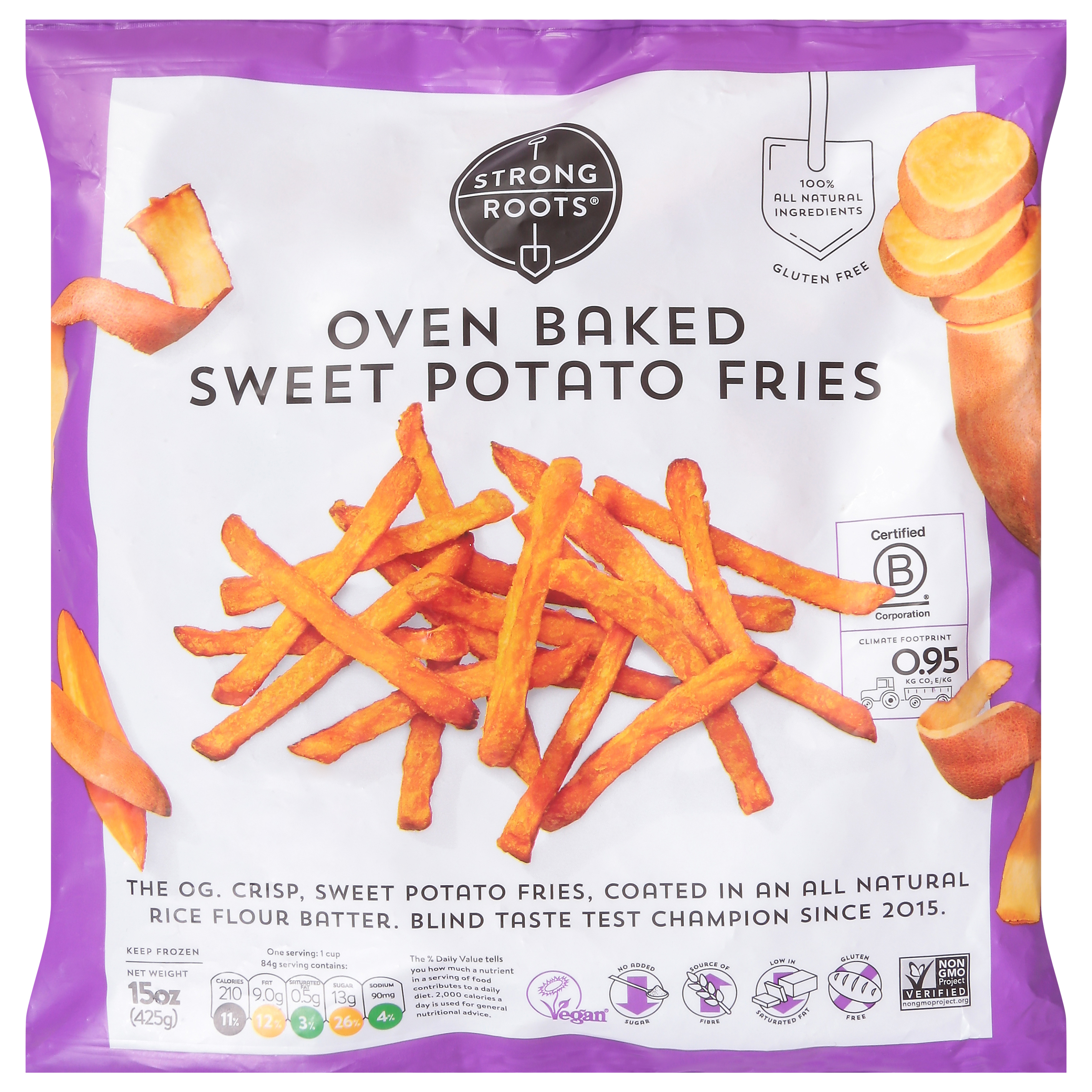 Strong Roots Oven Baked Sweet Potato Fries