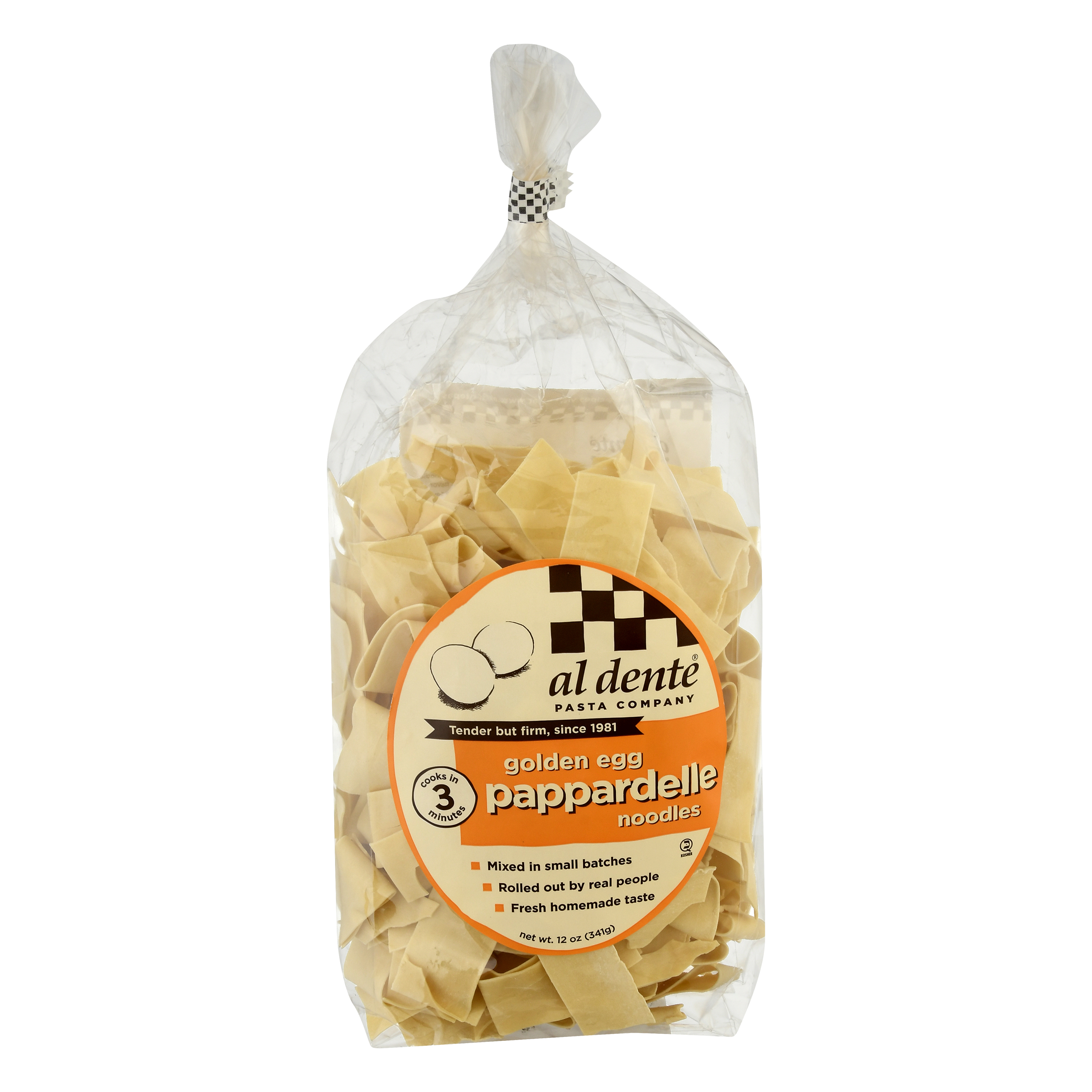 Al Dente Golden Egg Pappardelle Noodles