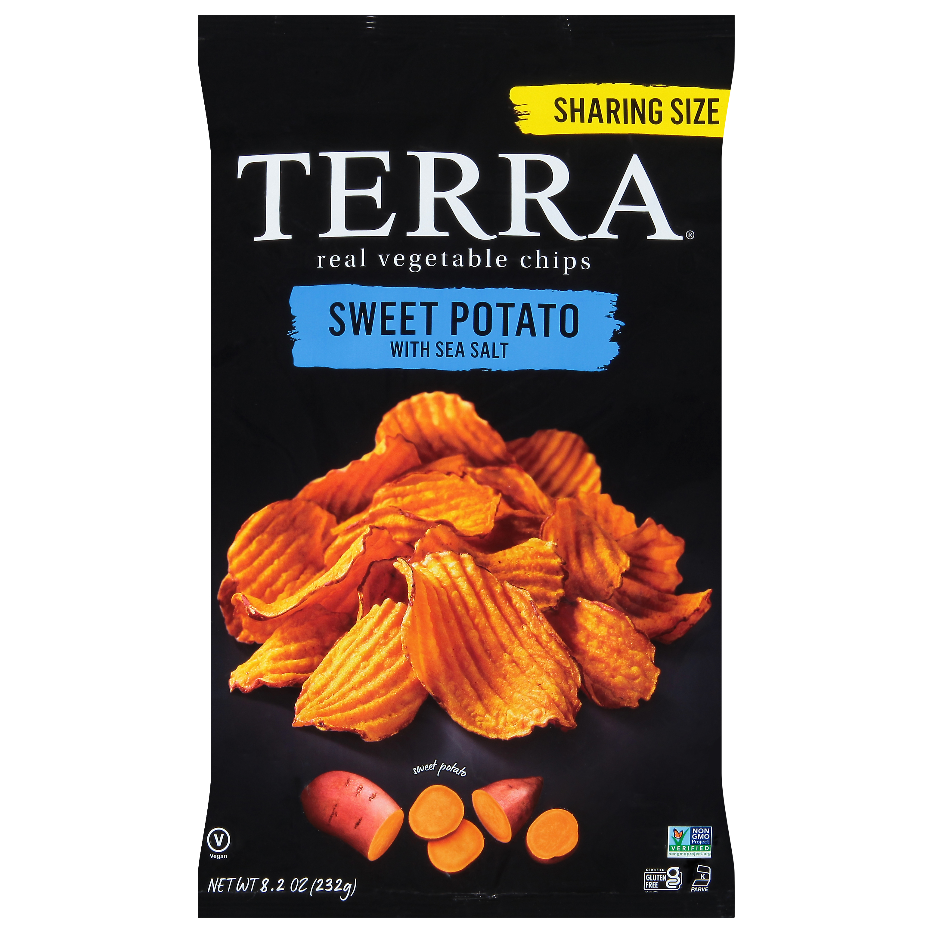 Terra Real Sweet Potato with Sea Salt Vegetable Chips Sharing Size
