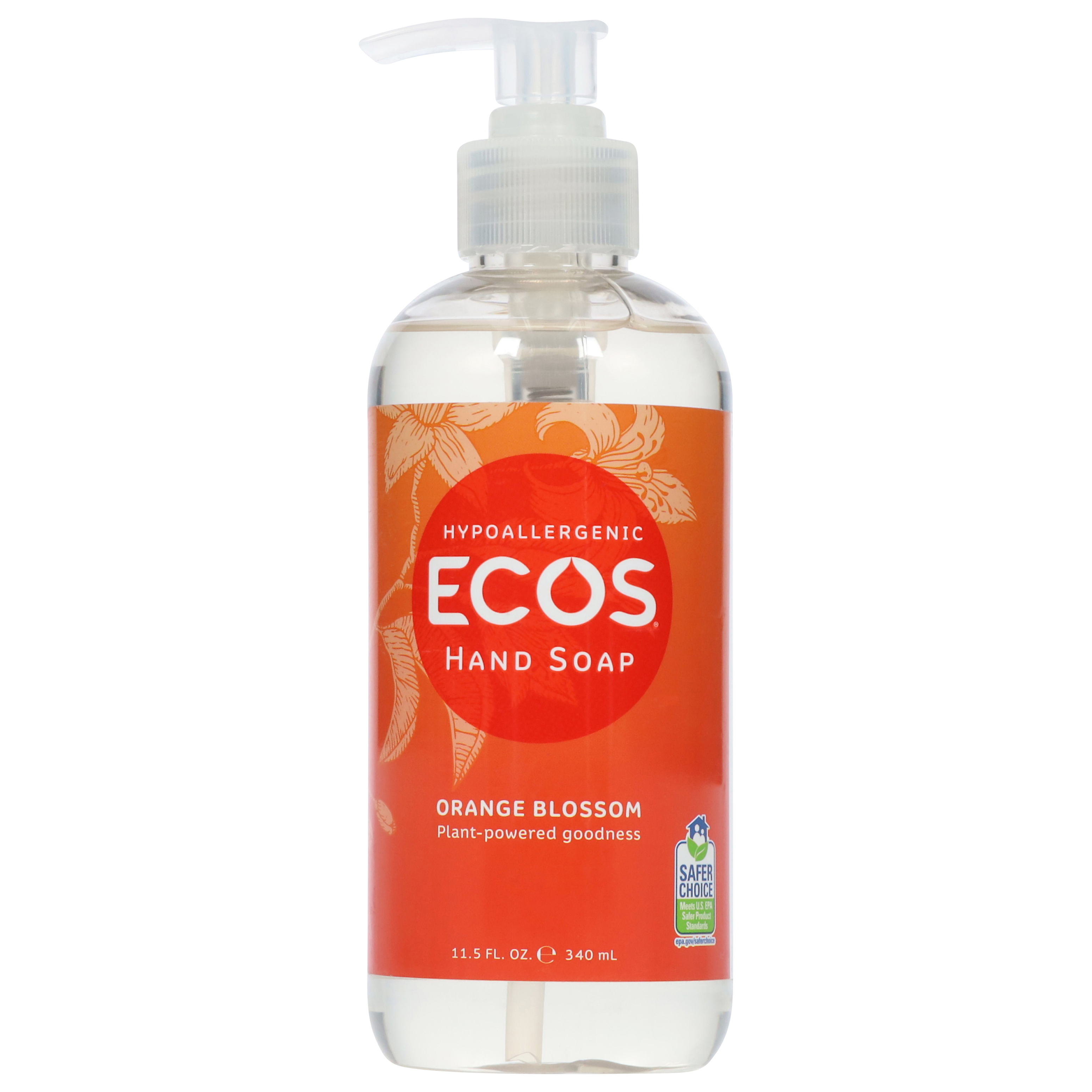 Ecos Plant Powered Orange Blossom Hand Soap