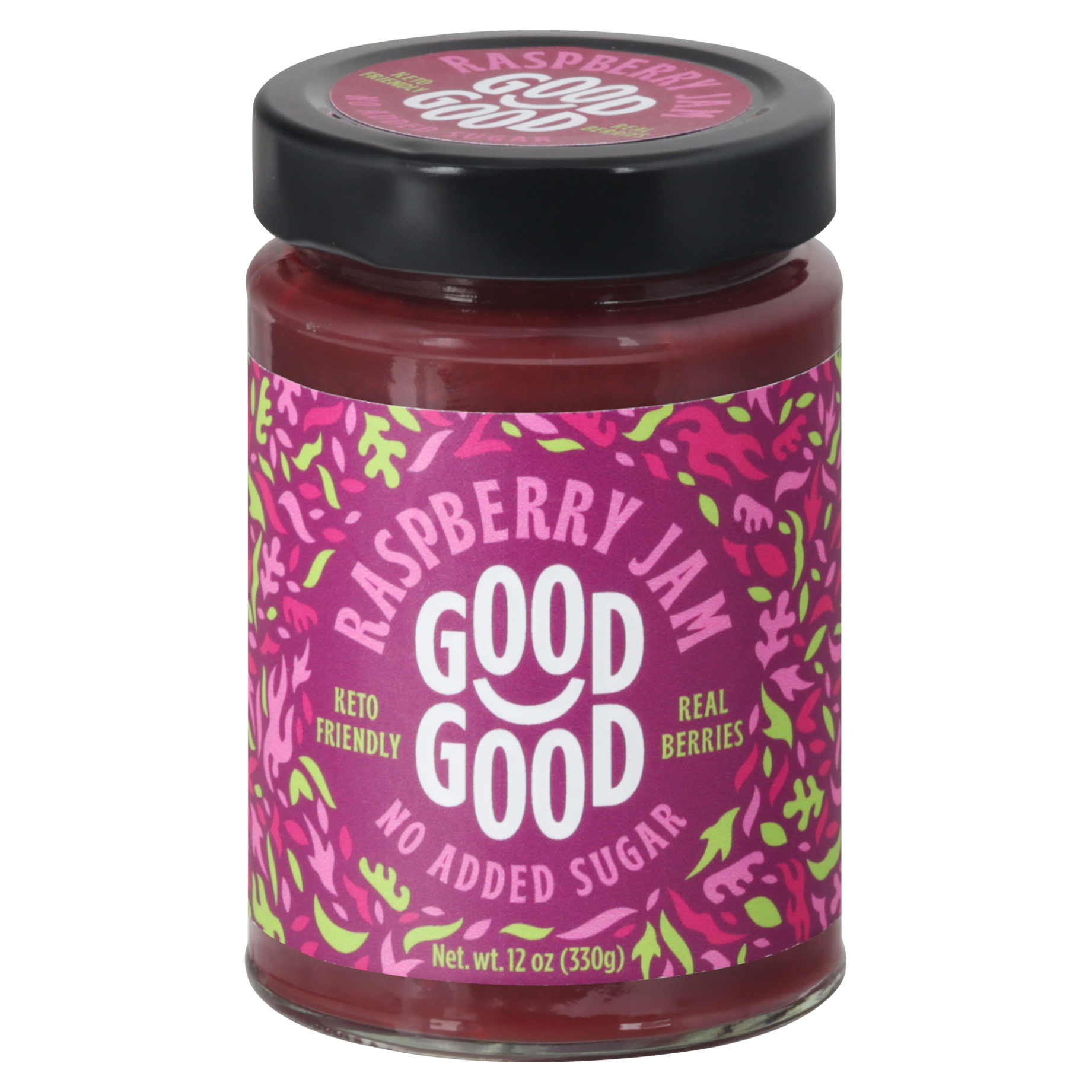 Good Good No Added Sugar Raspberry Jam